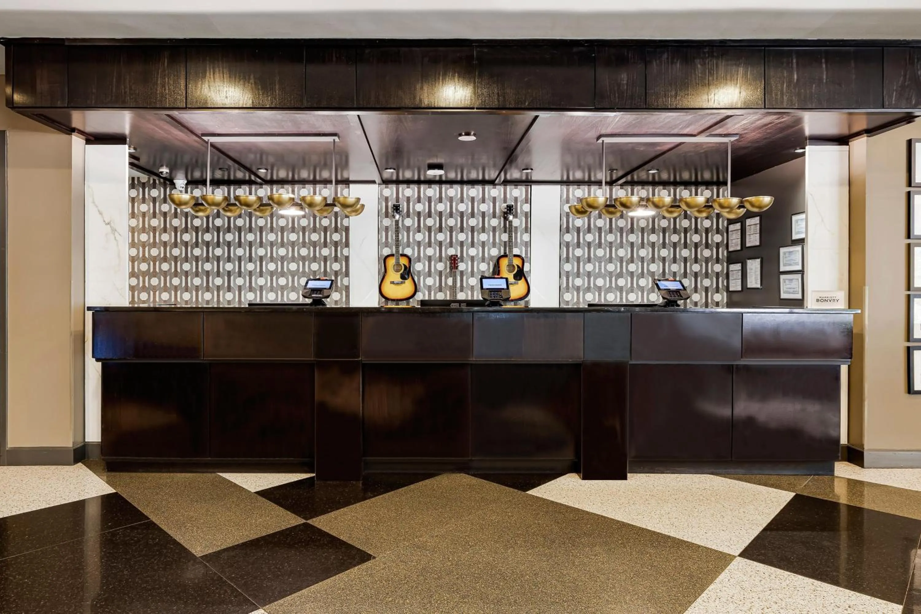 Lobby or reception in Hotel Preston Nashville Airport