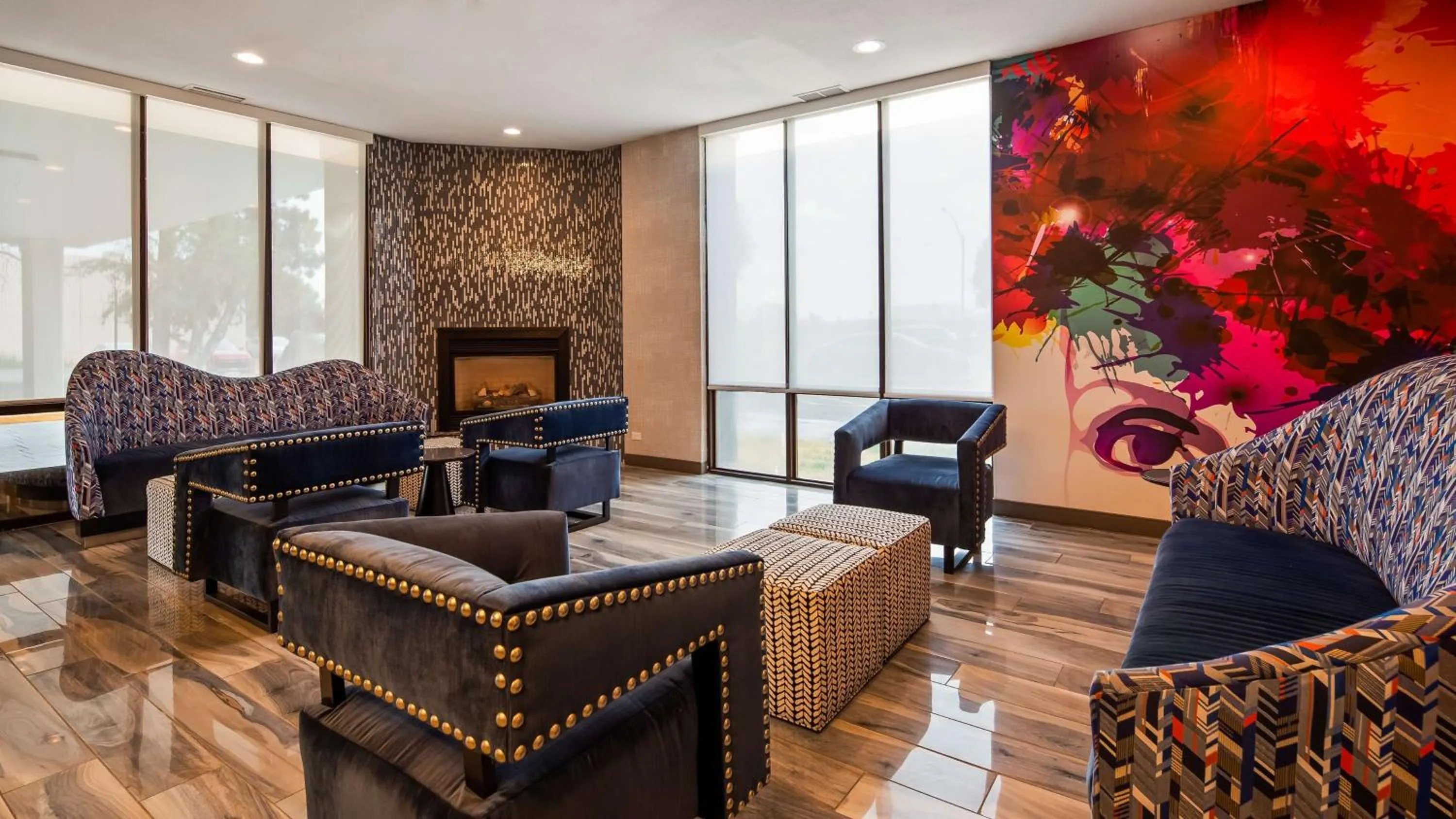 Lobby or reception, Seating Area in Best Western Plus Executive Residency Denver-Central Park Hotel