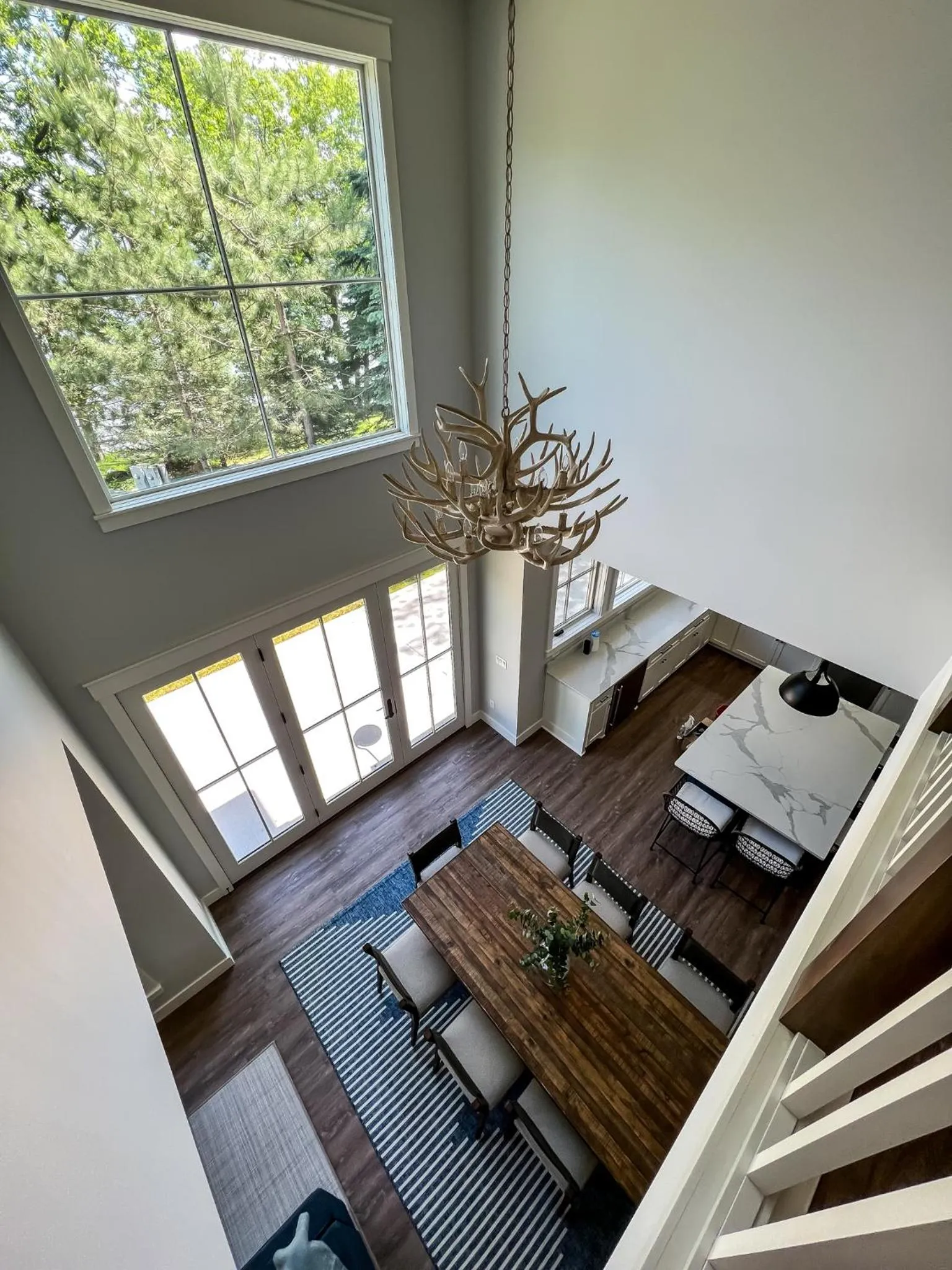 Bed in Ruttger's Bay Lake Resort