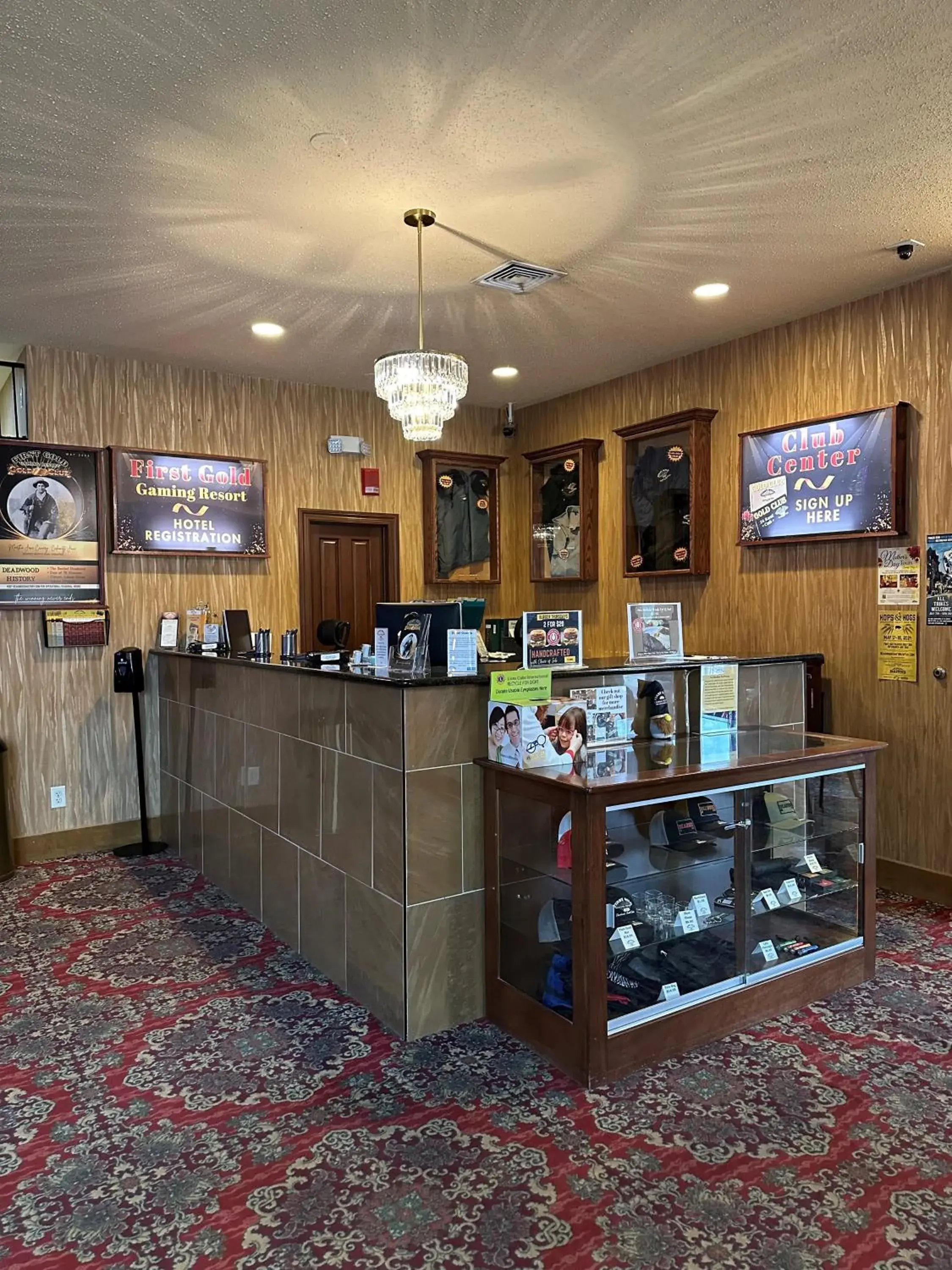 Lobby or reception in First Gold Gaming Resort Lobby or reception in First Gold Gaming Resort