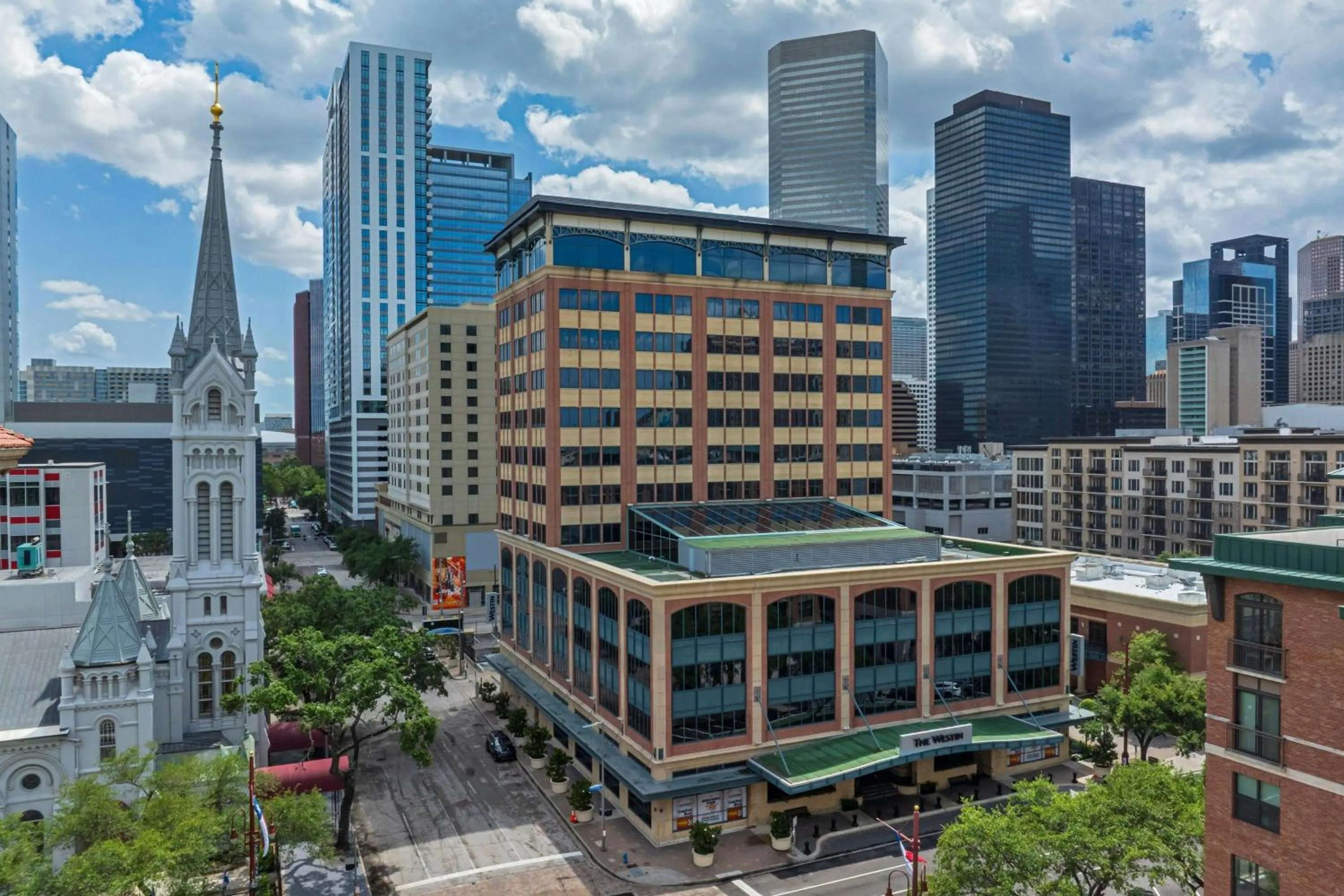 Property building in The Westin Houston Downtown