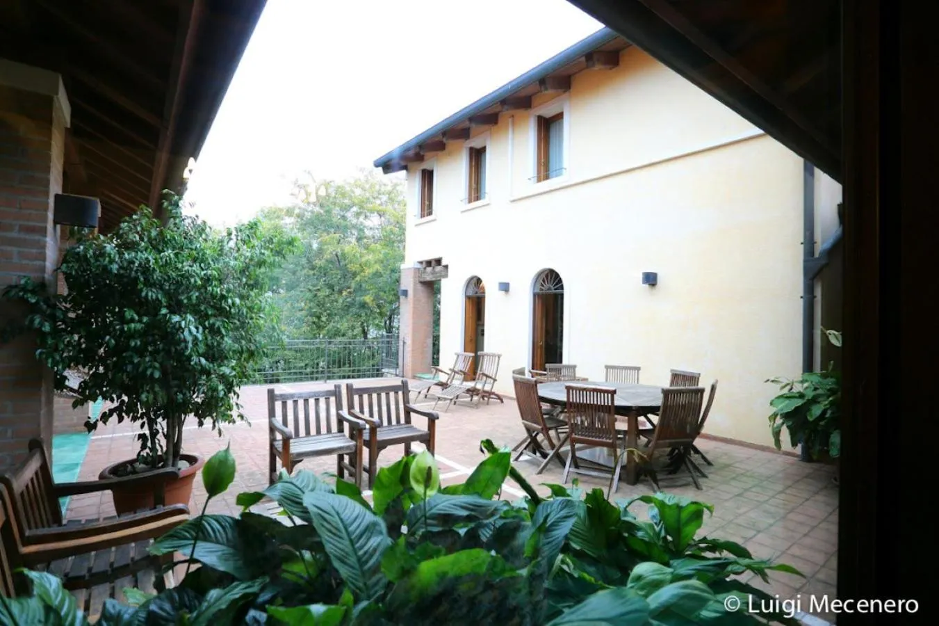 Patio in B&B San Nicolò