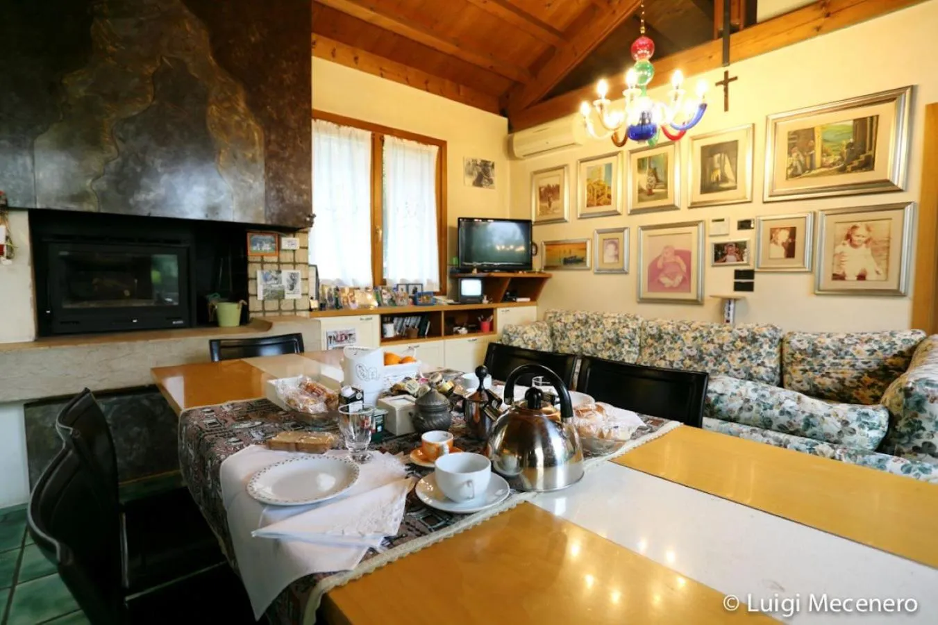 Continental breakfast in B&B San Nicolò