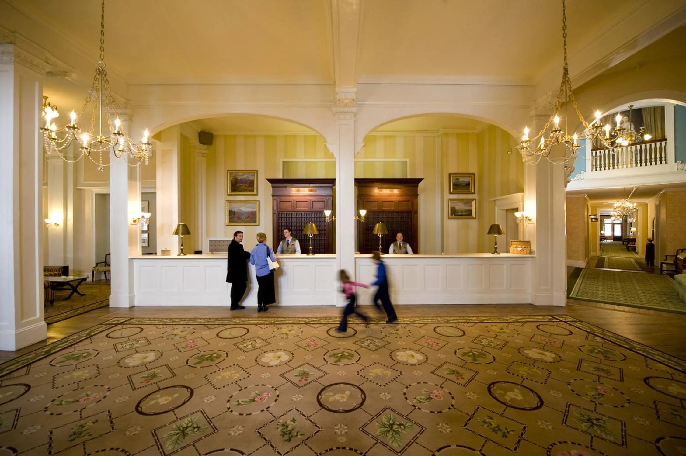 Lobby or reception in Omni Mount Washington Resort & Spa