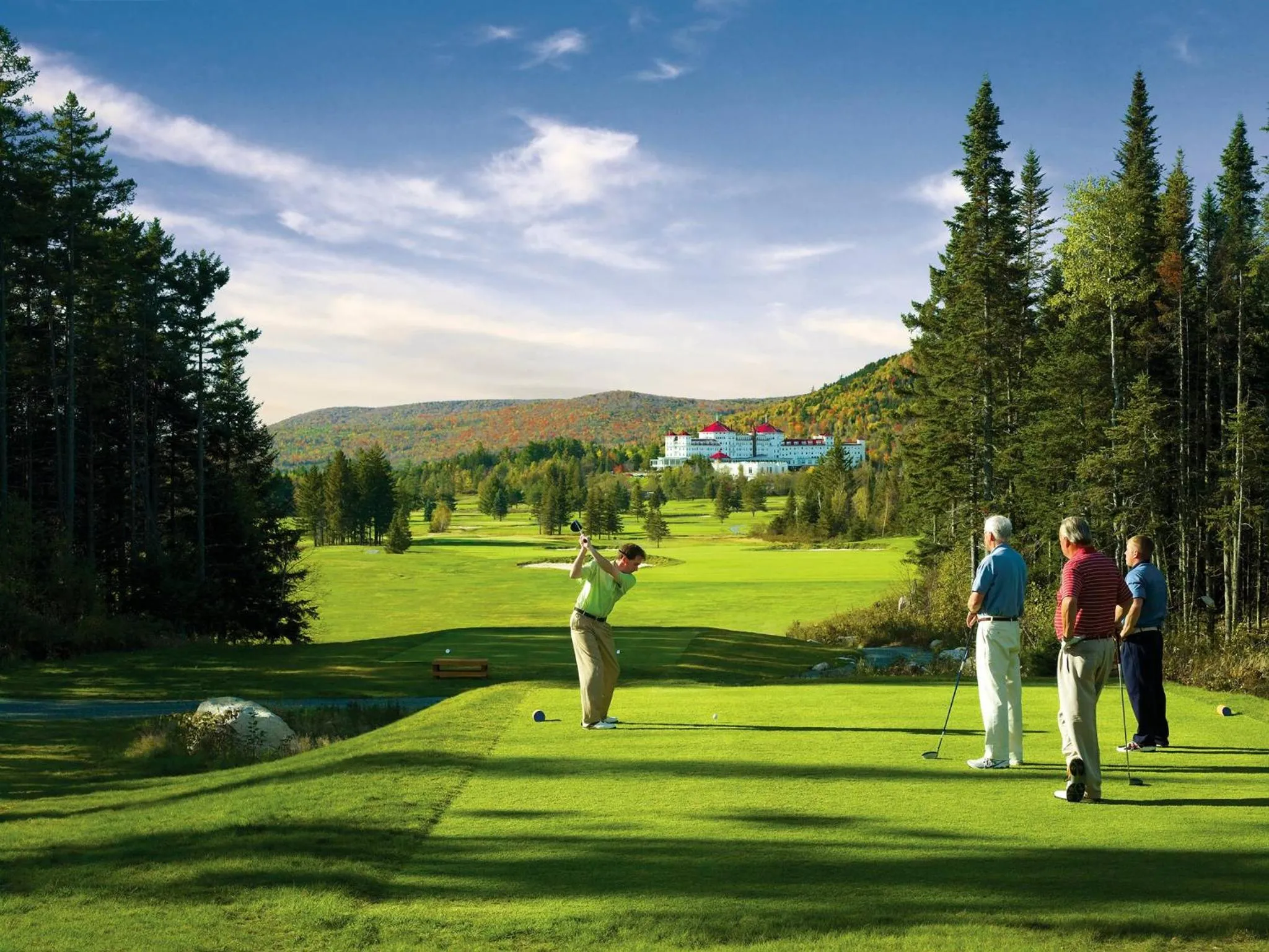 Golfcourse in Omni Mount Washington Resort & Spa
