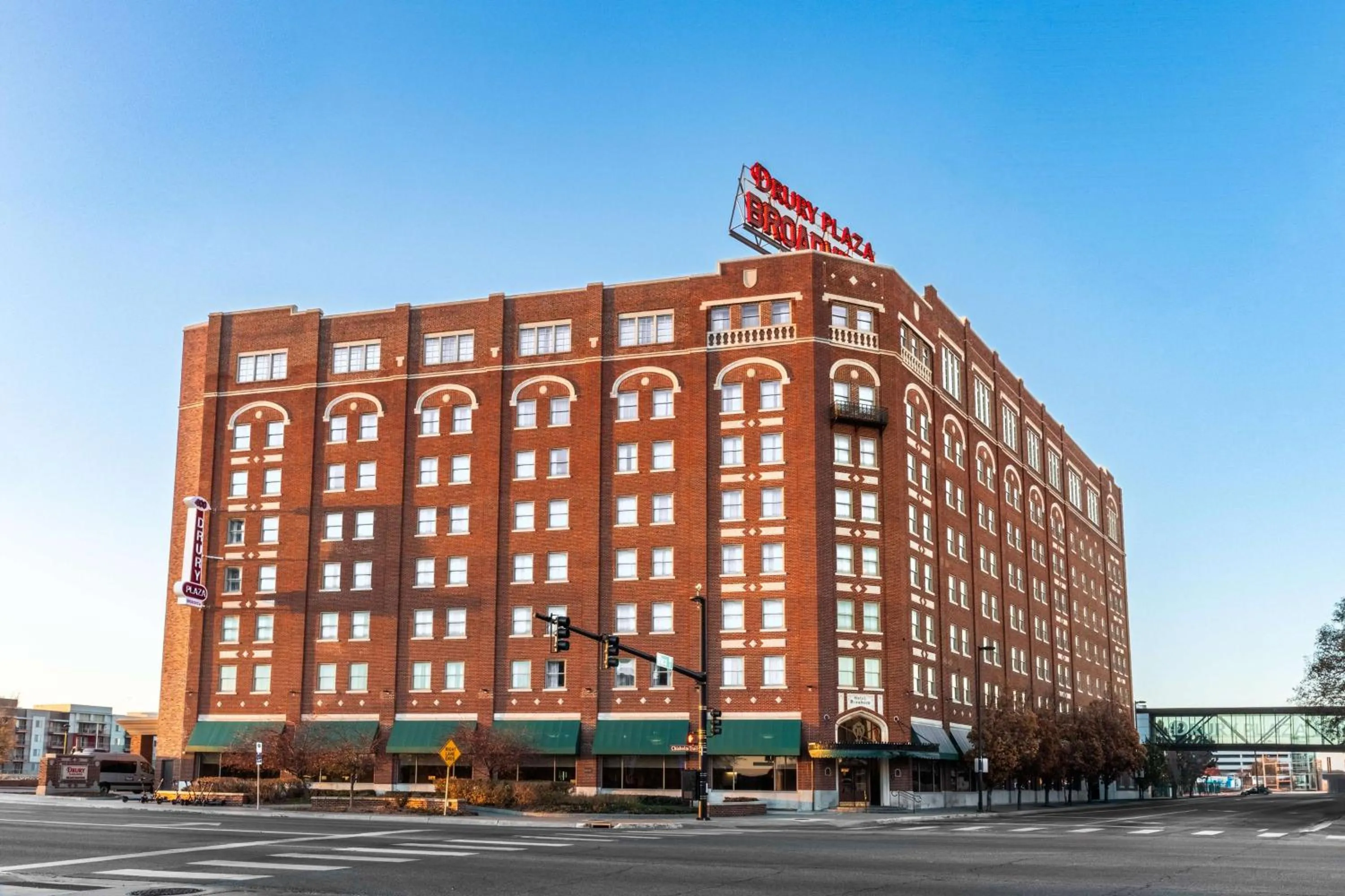 Property building in Drury Plaza Hotel Broadview Wichita