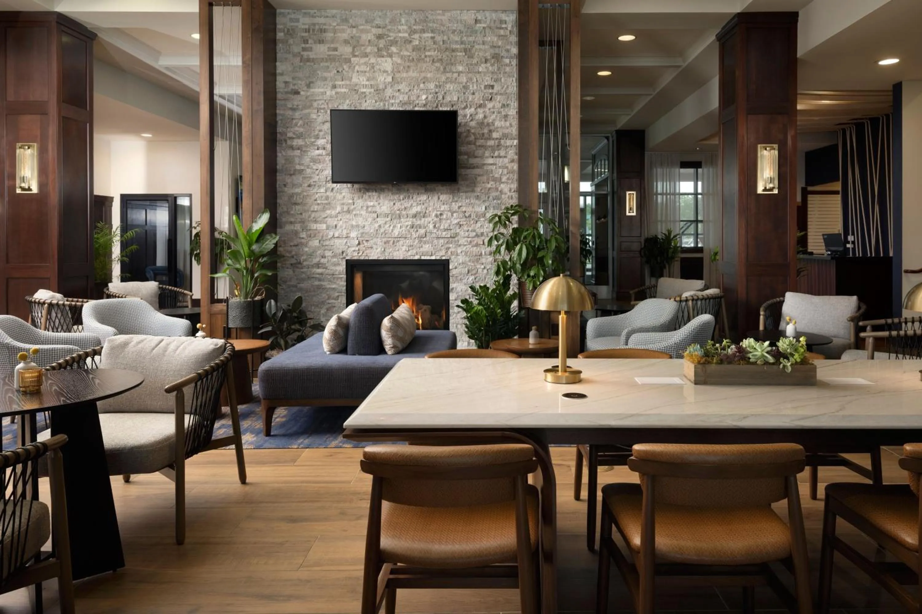 Lobby or reception in Sheraton Erie Bayfront Hotel