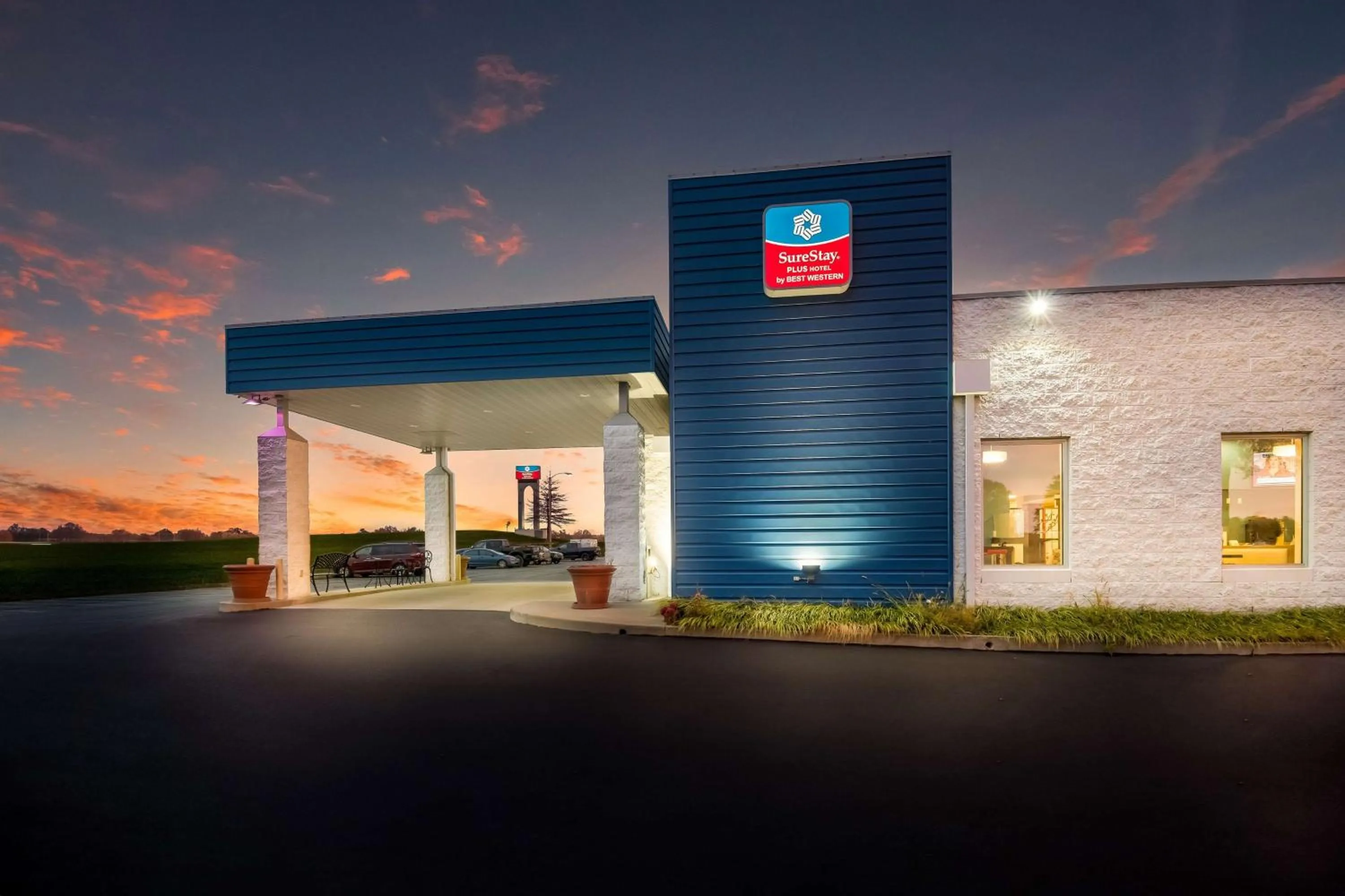 Property building in SureStay Plus Hotel by Best Western Jasper