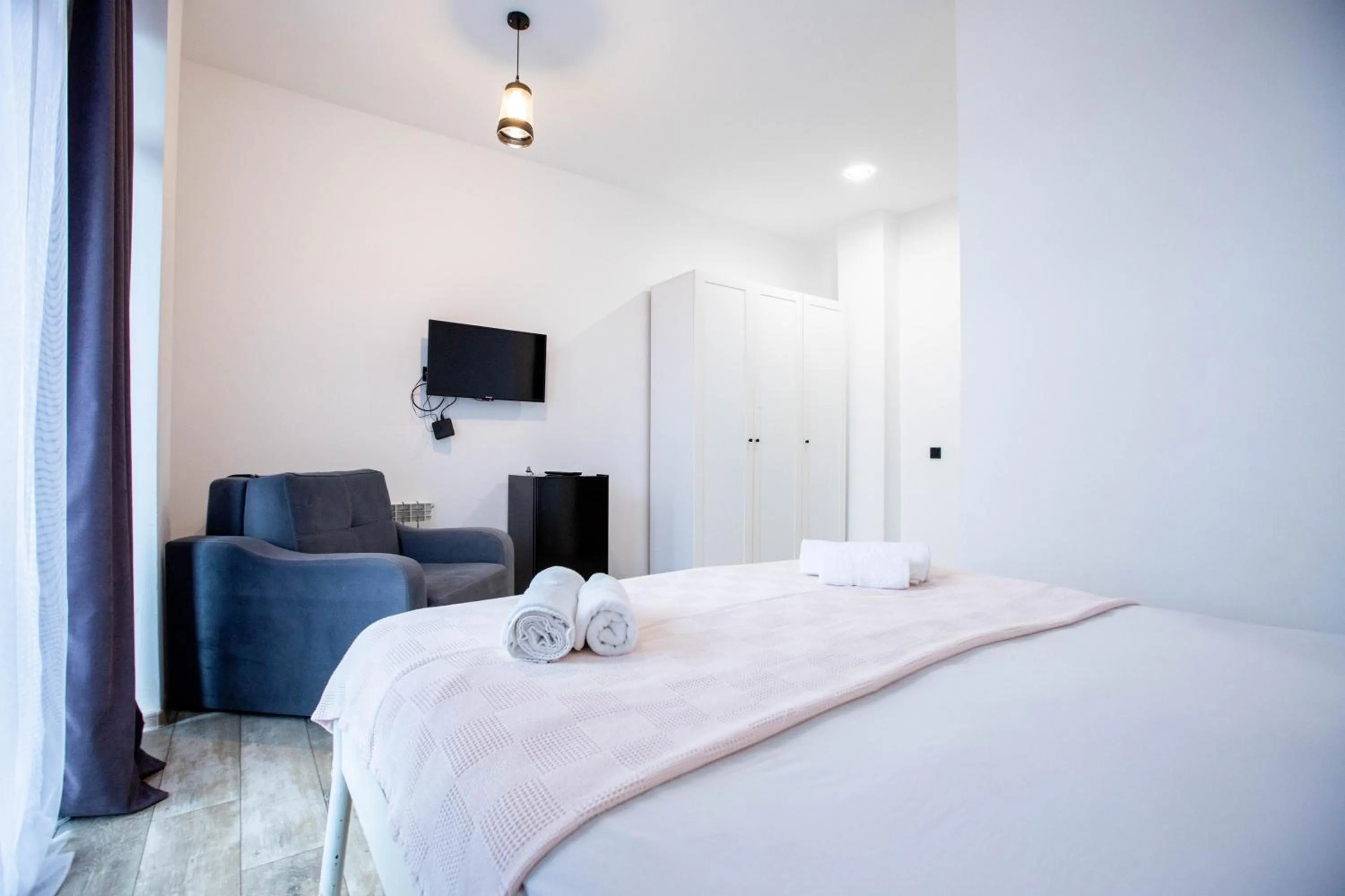 Bedroom, Bed in Level Up Hotel & Restaurant