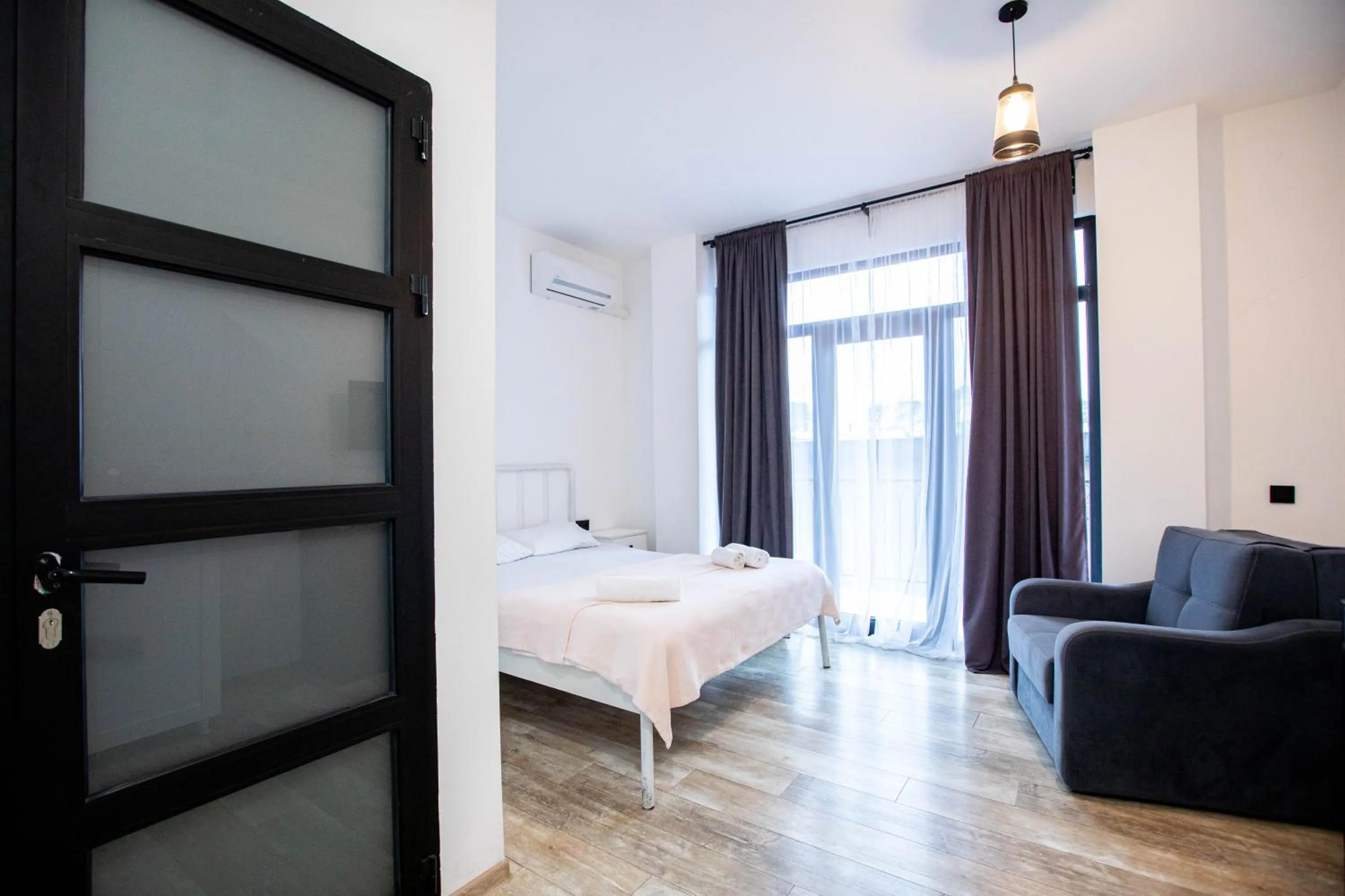 Bedroom, Bed in Level Up Hotel & Restaurant