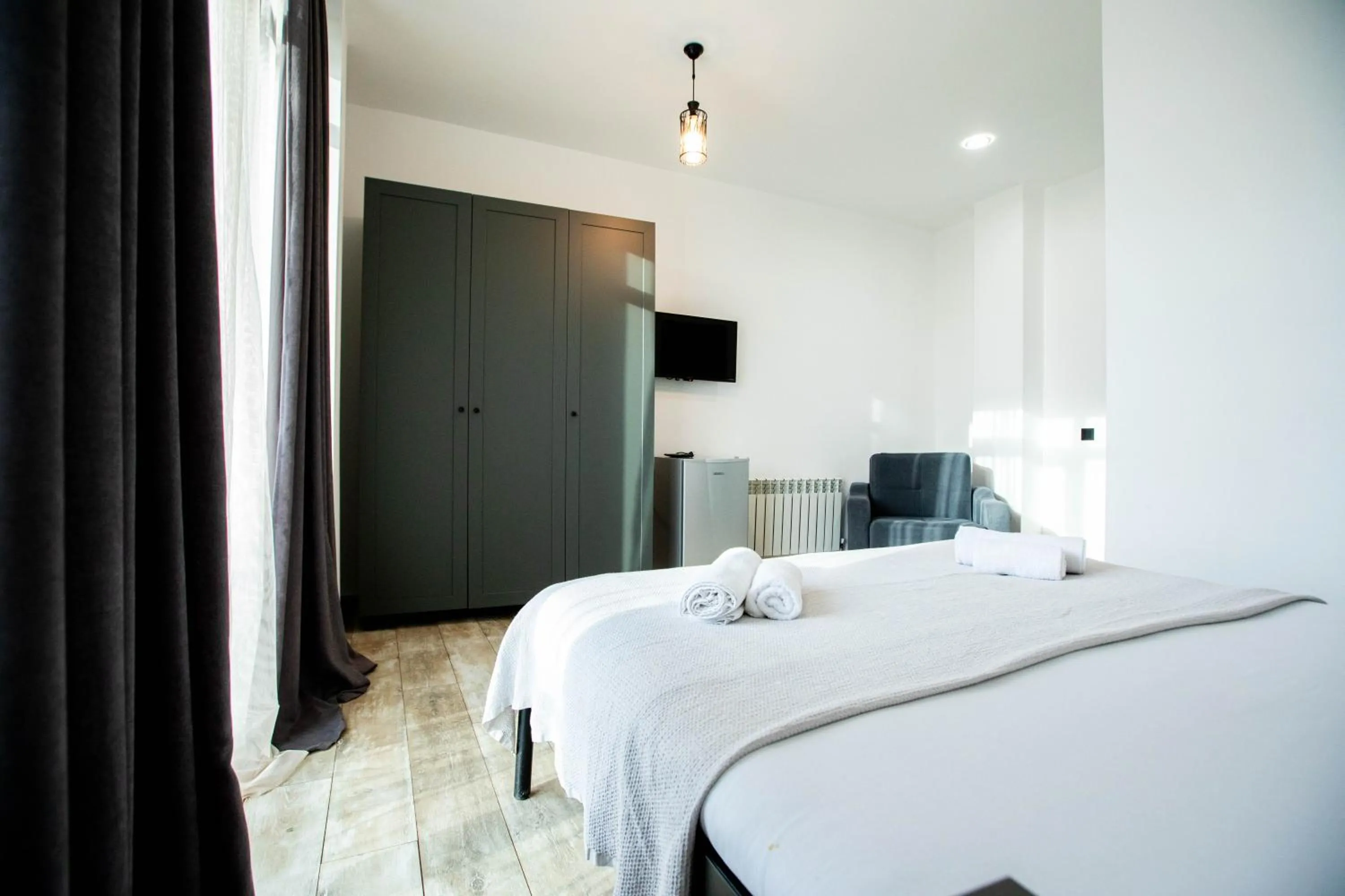 Bedroom, Bed in Level Up Hotel & Restaurant