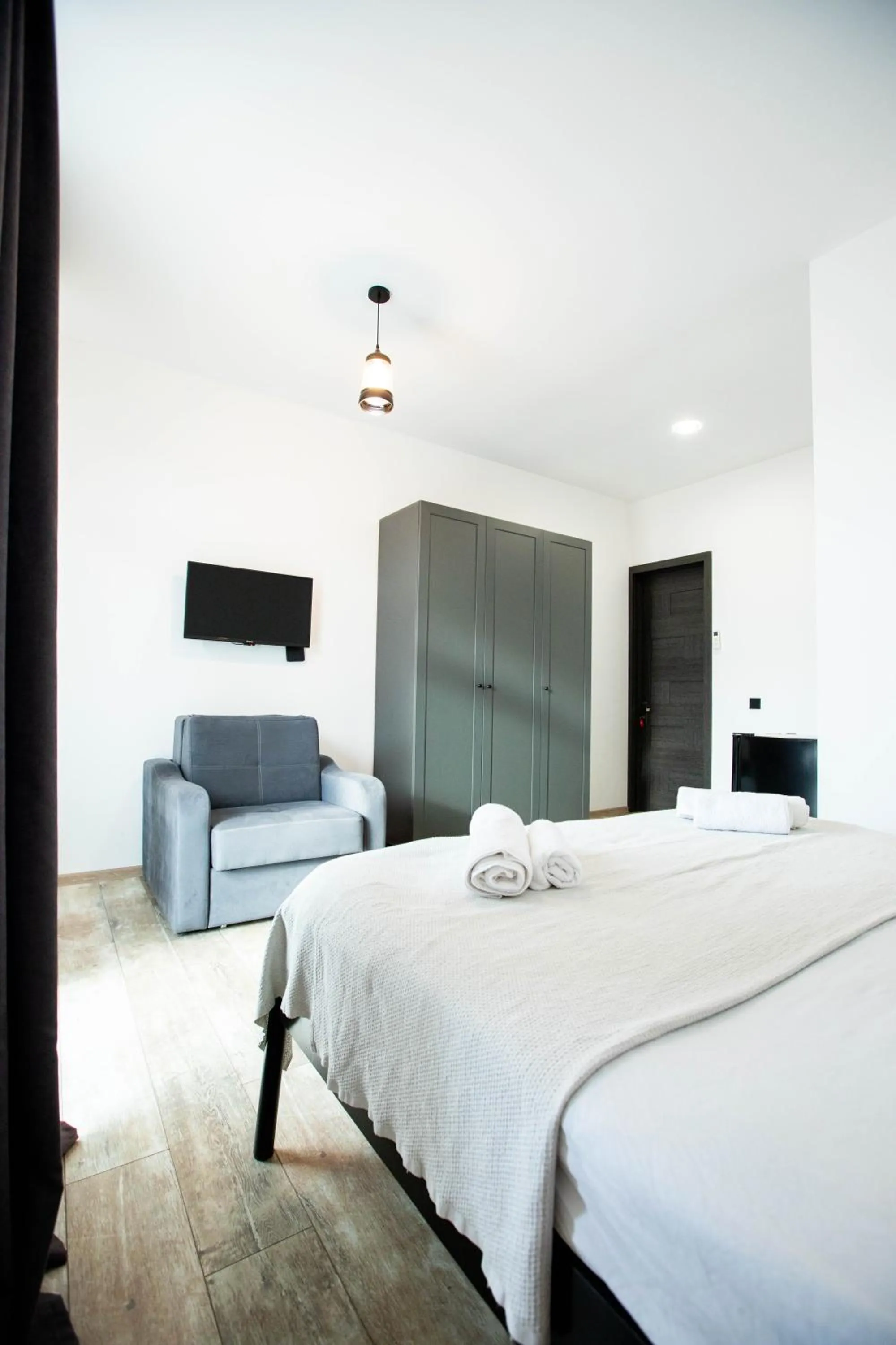 Bedroom, Bed in Level Up Hotel & Restaurant