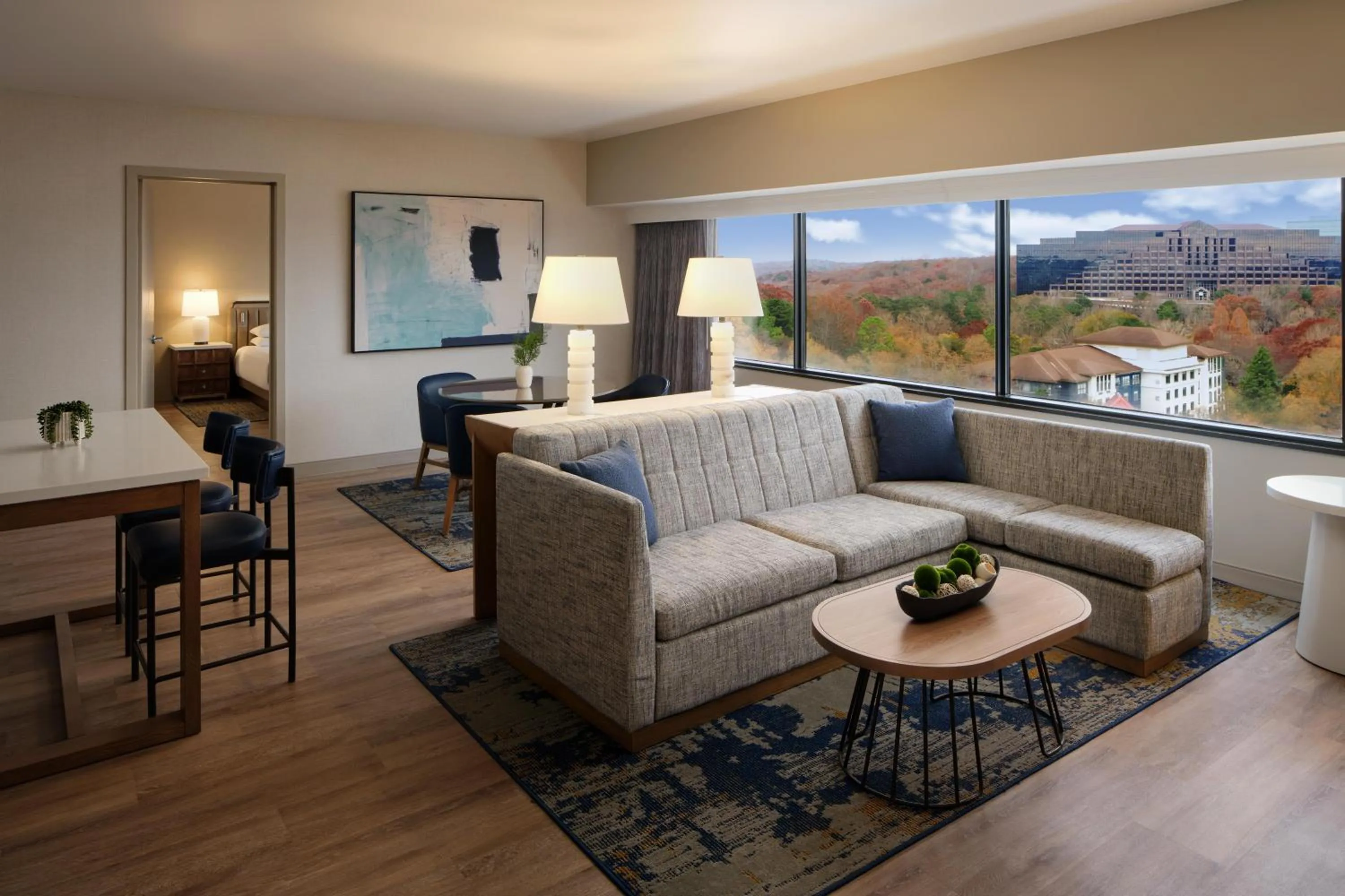 Photo of the whole room in Hyatt Regency Suites Atlanta Northwest