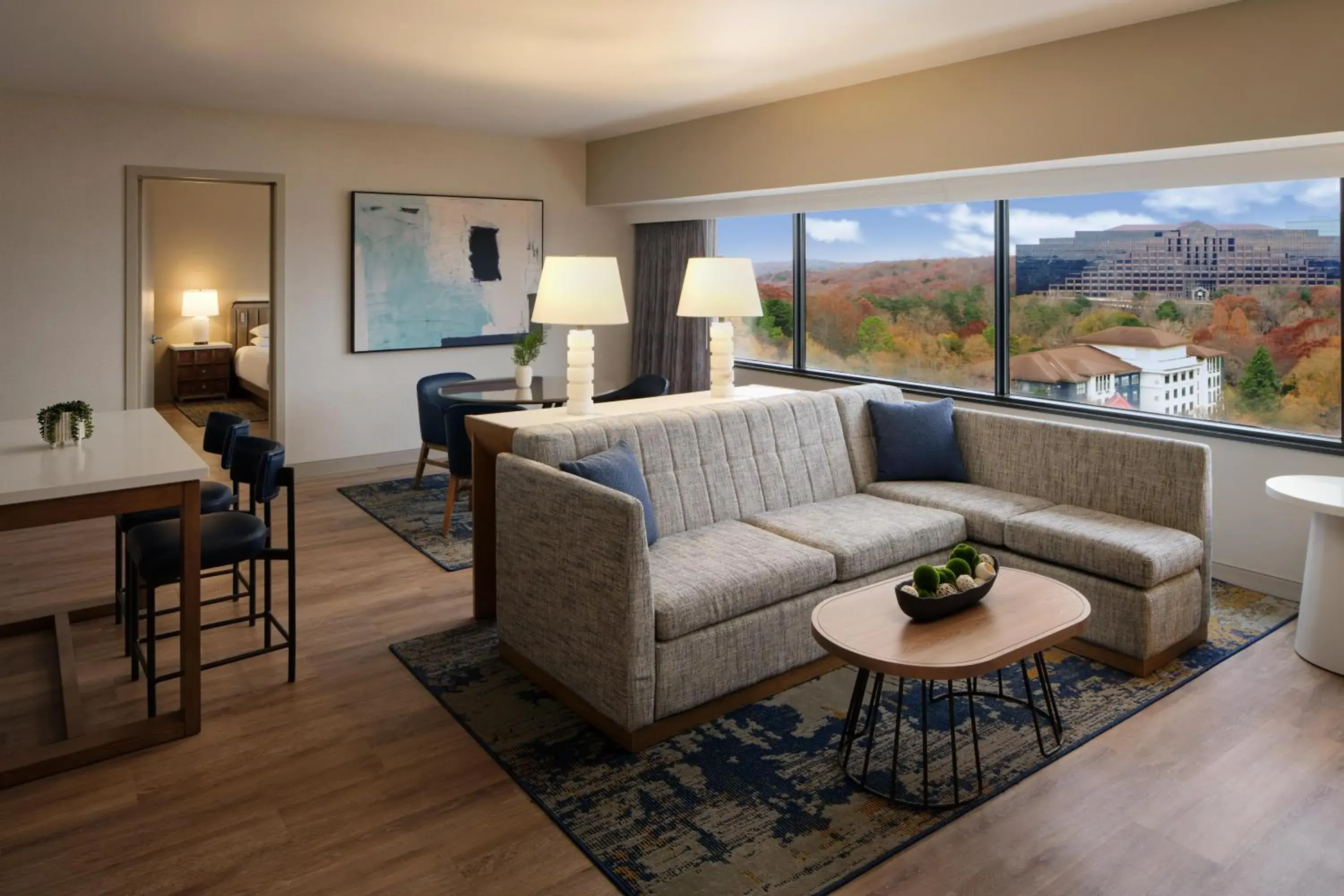 Photo of the whole room in Hyatt Regency Suites Atlanta Northwest Photo of the whole room in Hyatt Regency Suites Atlanta Northwest