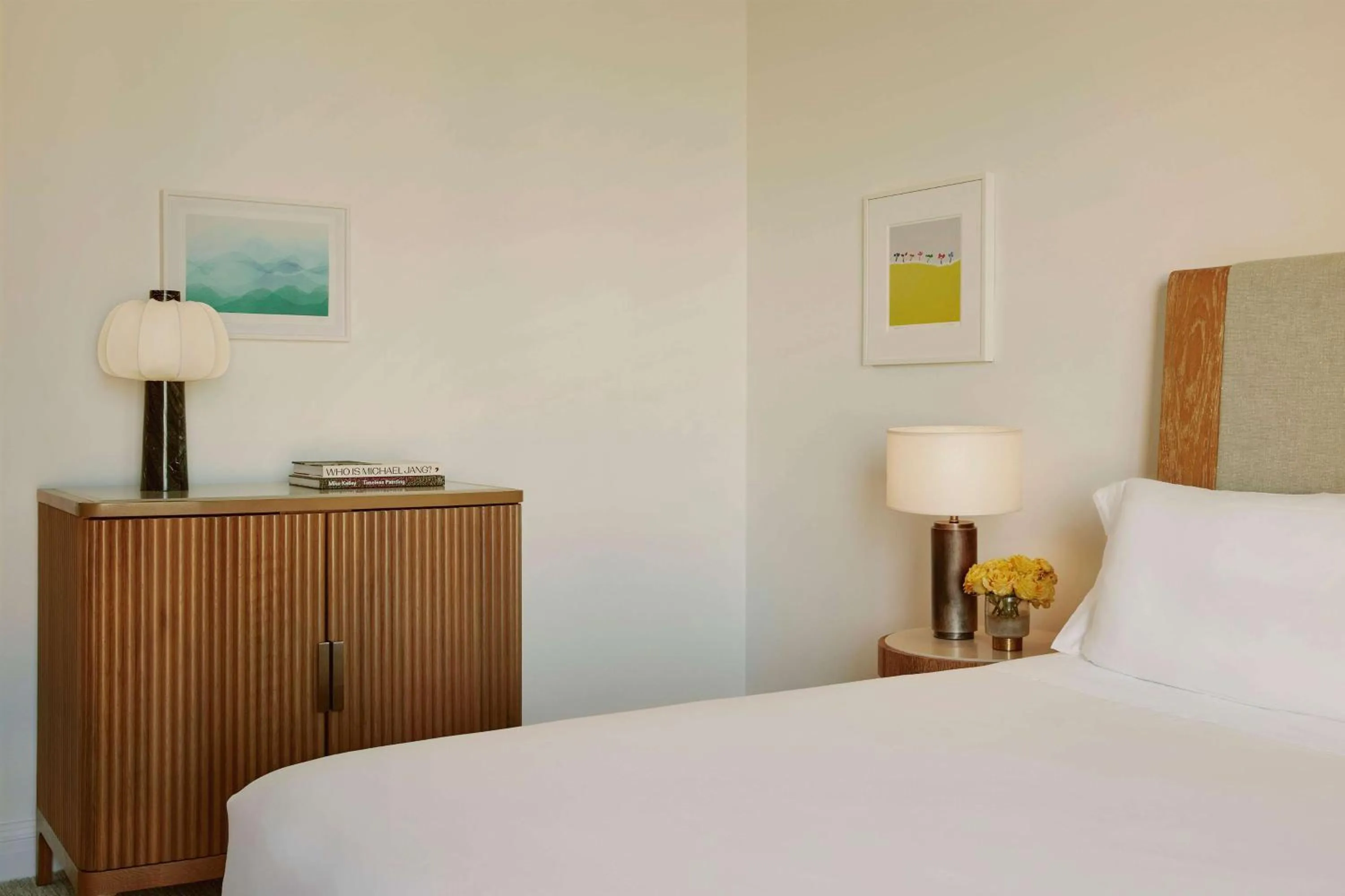 Bedroom, Bed in The Maybourne Beverly Hills, Maybourne