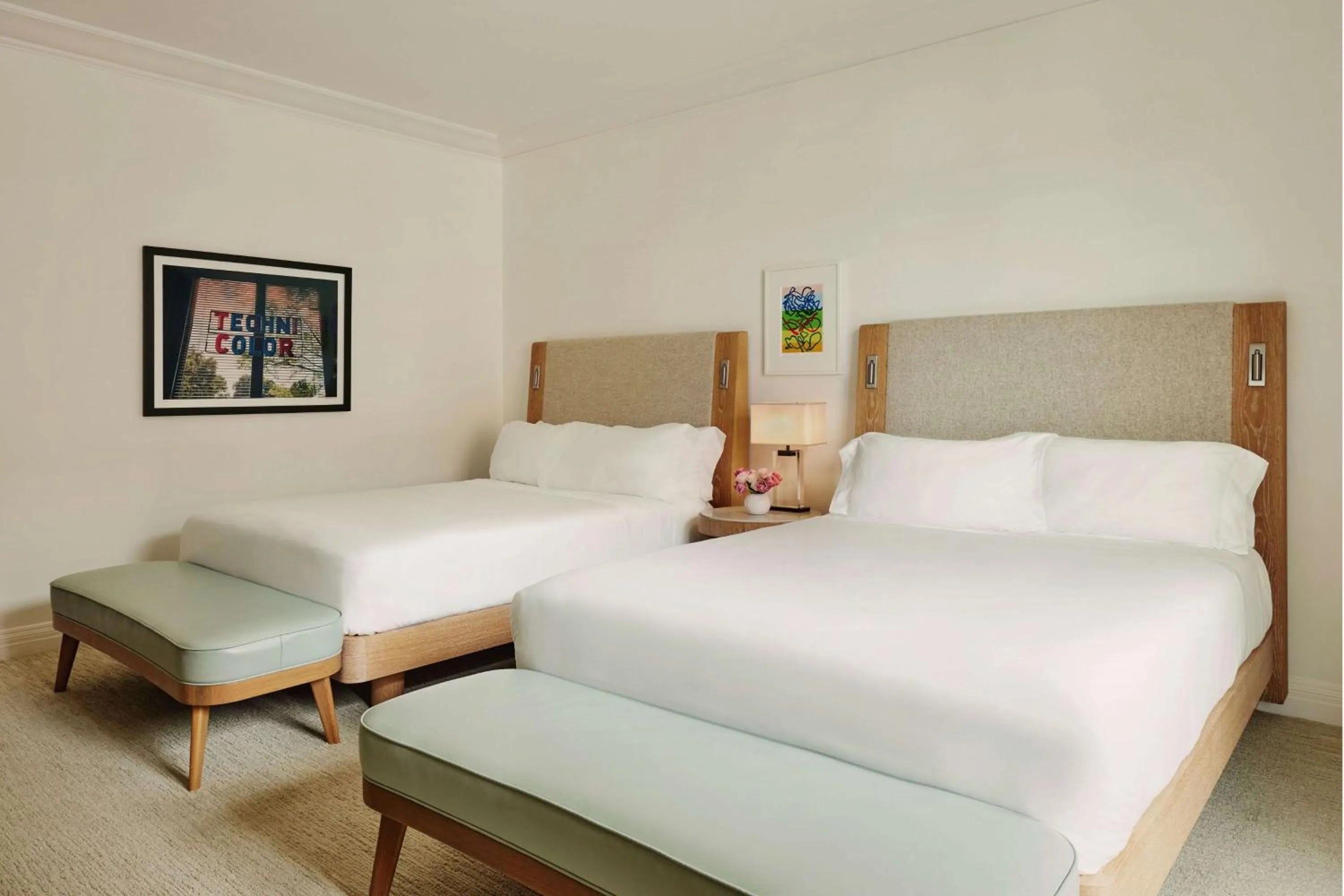 Bedroom, Bed in The Maybourne Beverly Hills, Maybourne