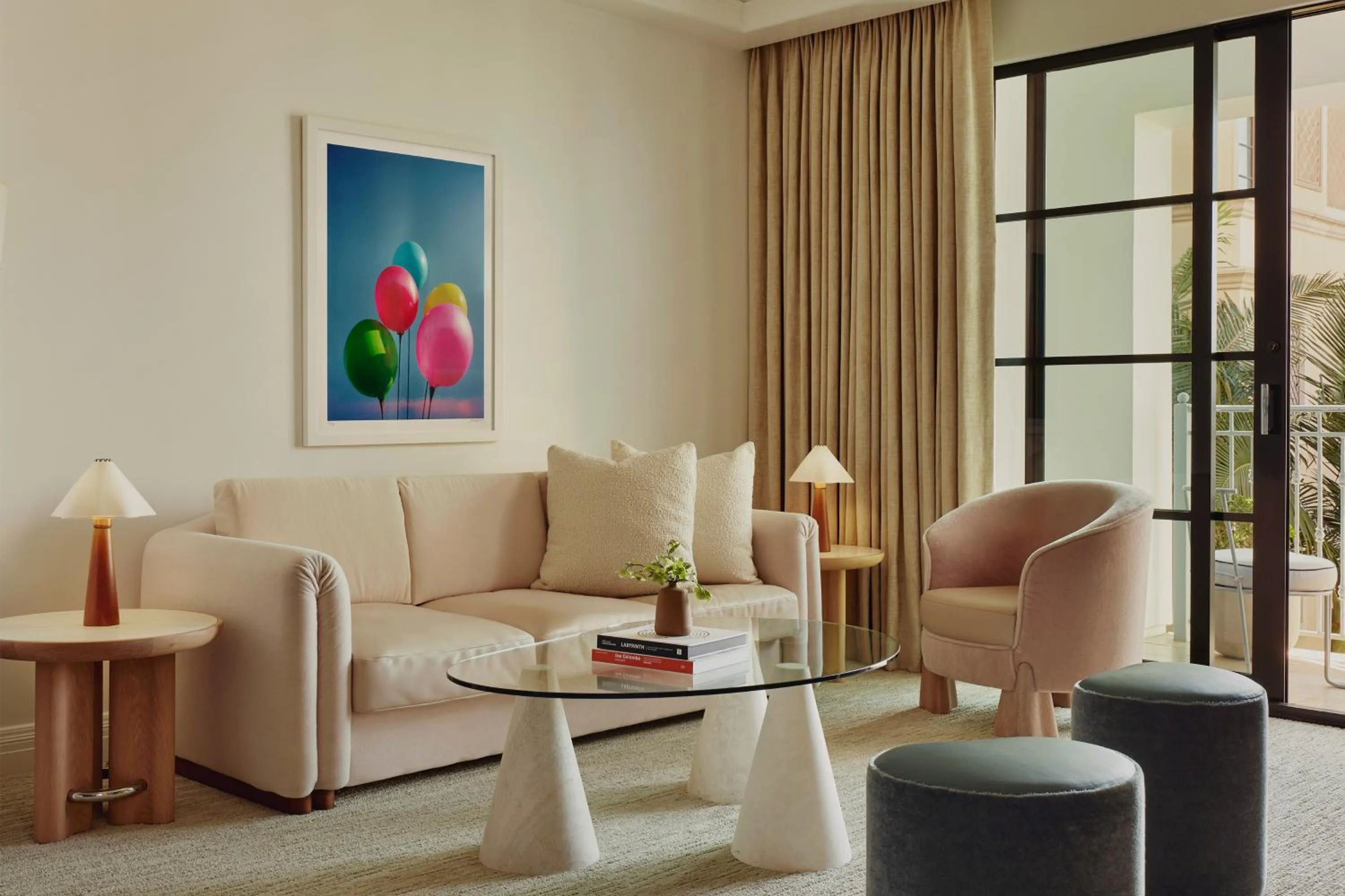 Seating area in The Maybourne Beverly Hills, Maybourne