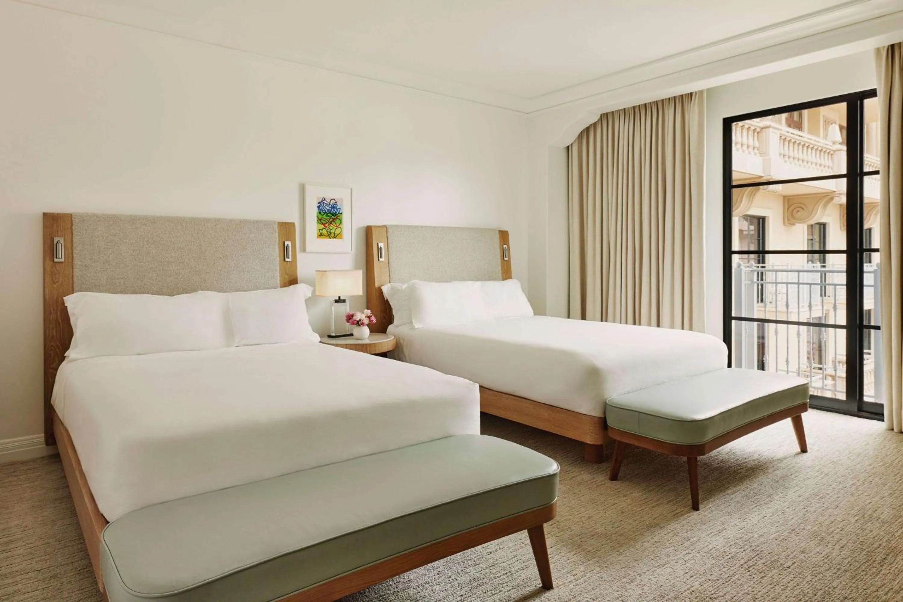 Bedroom, Bed in The Maybourne Beverly Hills, Maybourne