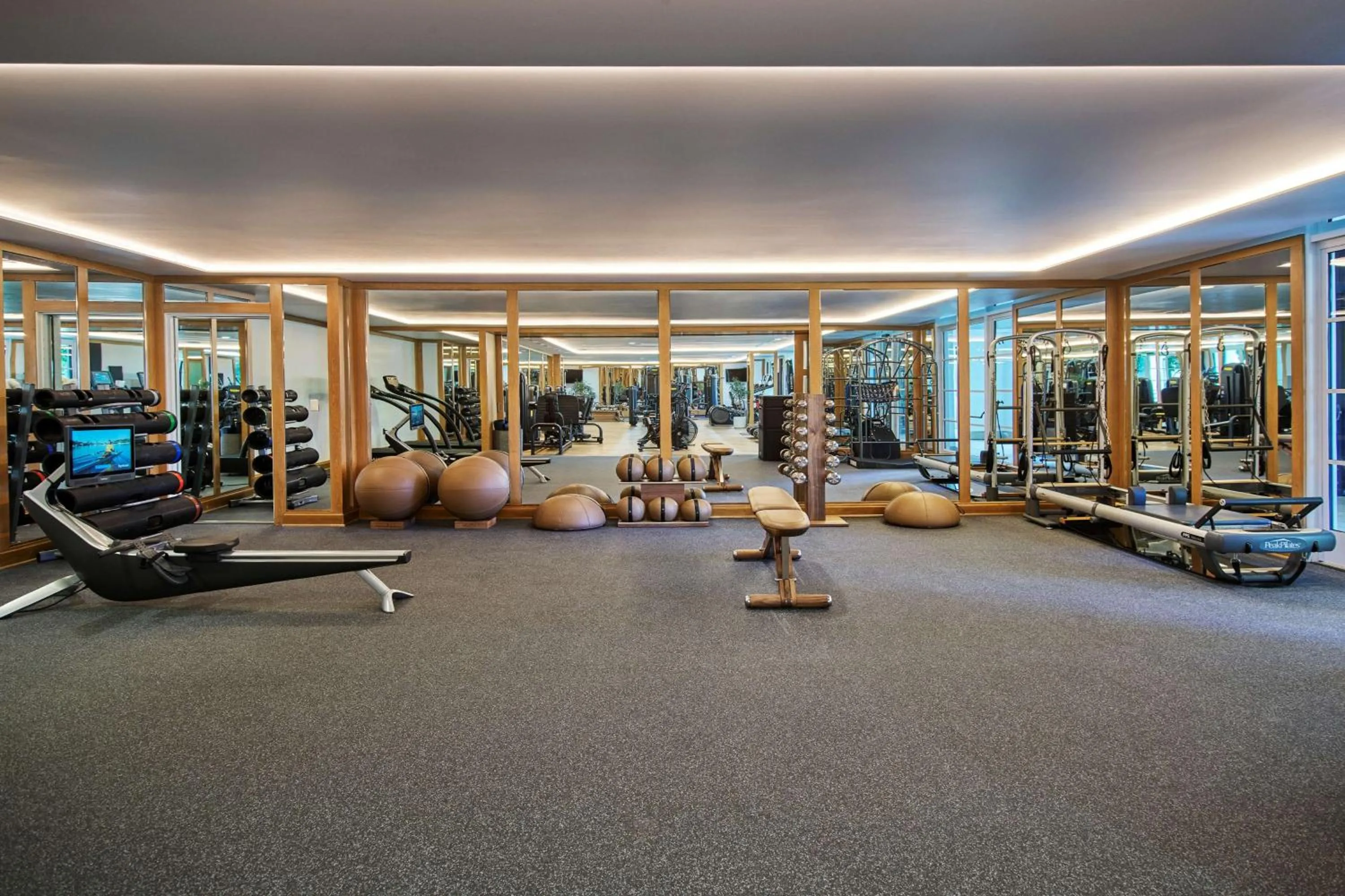 Fitness centre/facilities in The Maybourne Beverly Hills, Maybourne