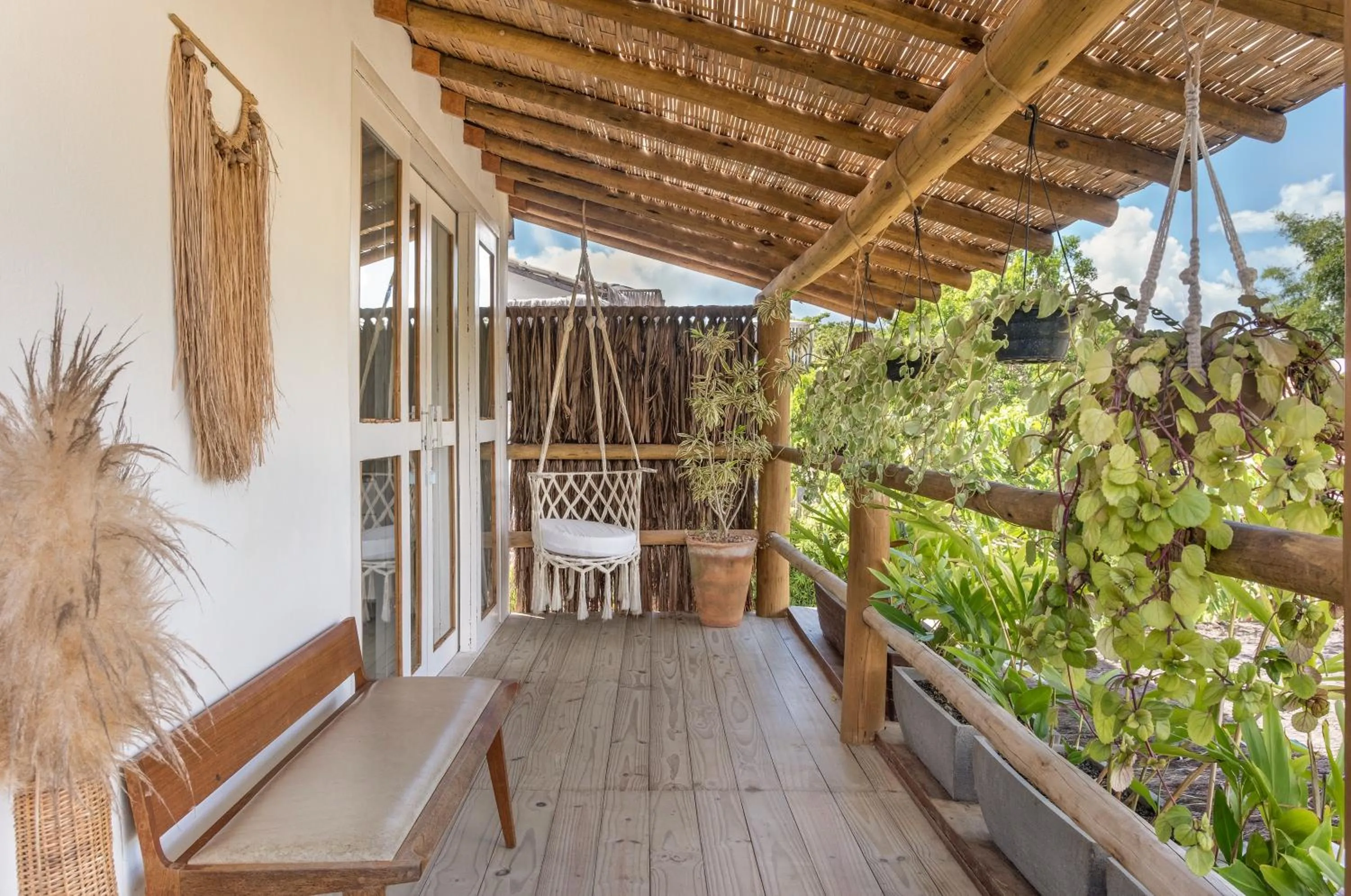 Balcony/Terrace in Casa das Conchas Caraiva