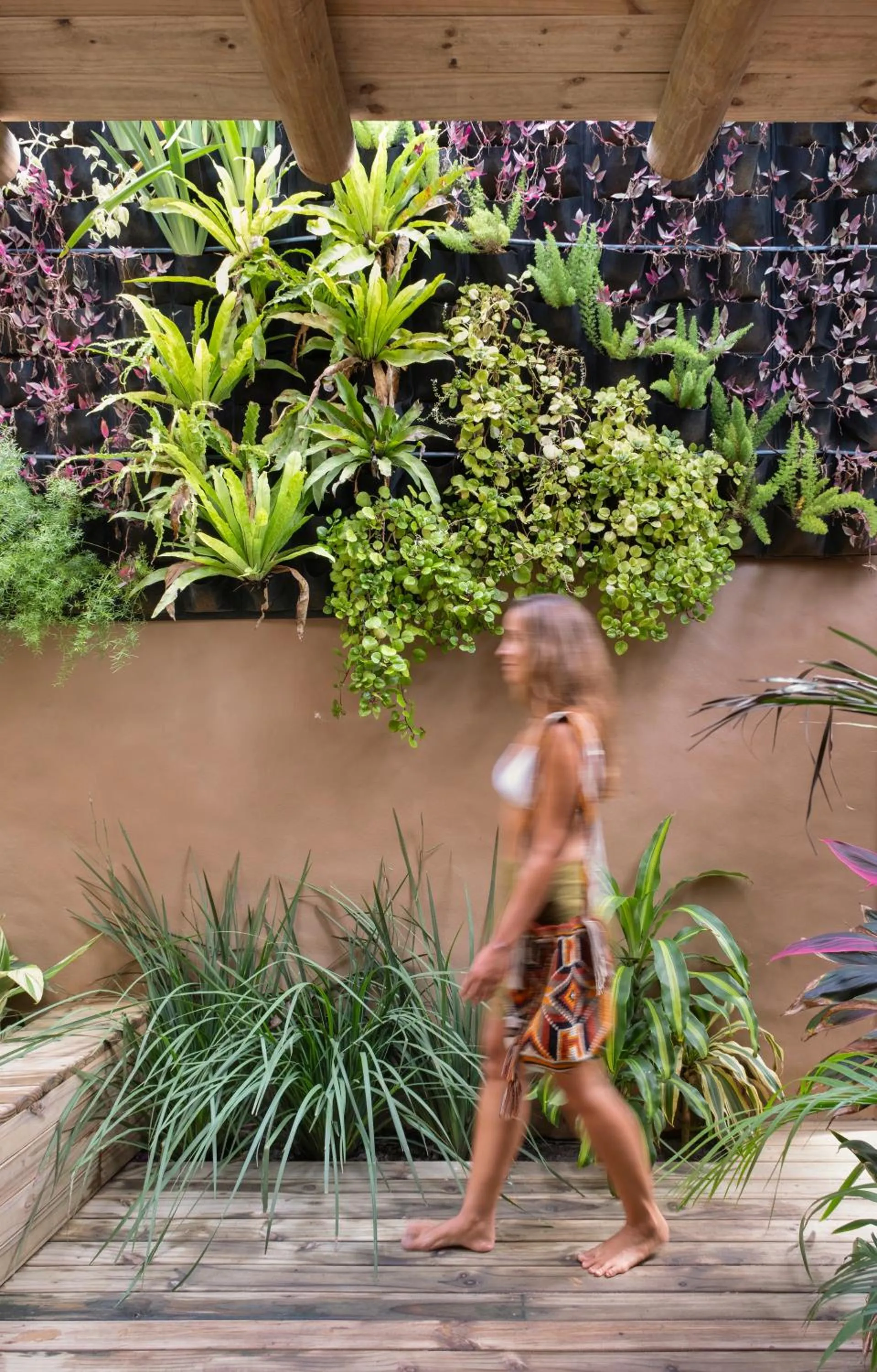 Garden in Casa das Conchas Caraiva