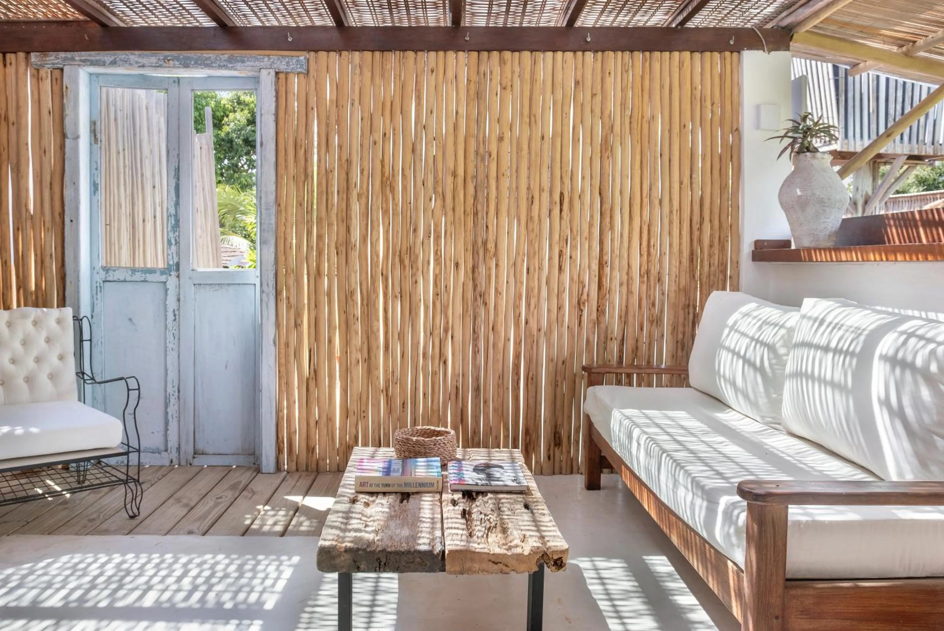 Balcony/Terrace in Casa das Conchas Caraiva