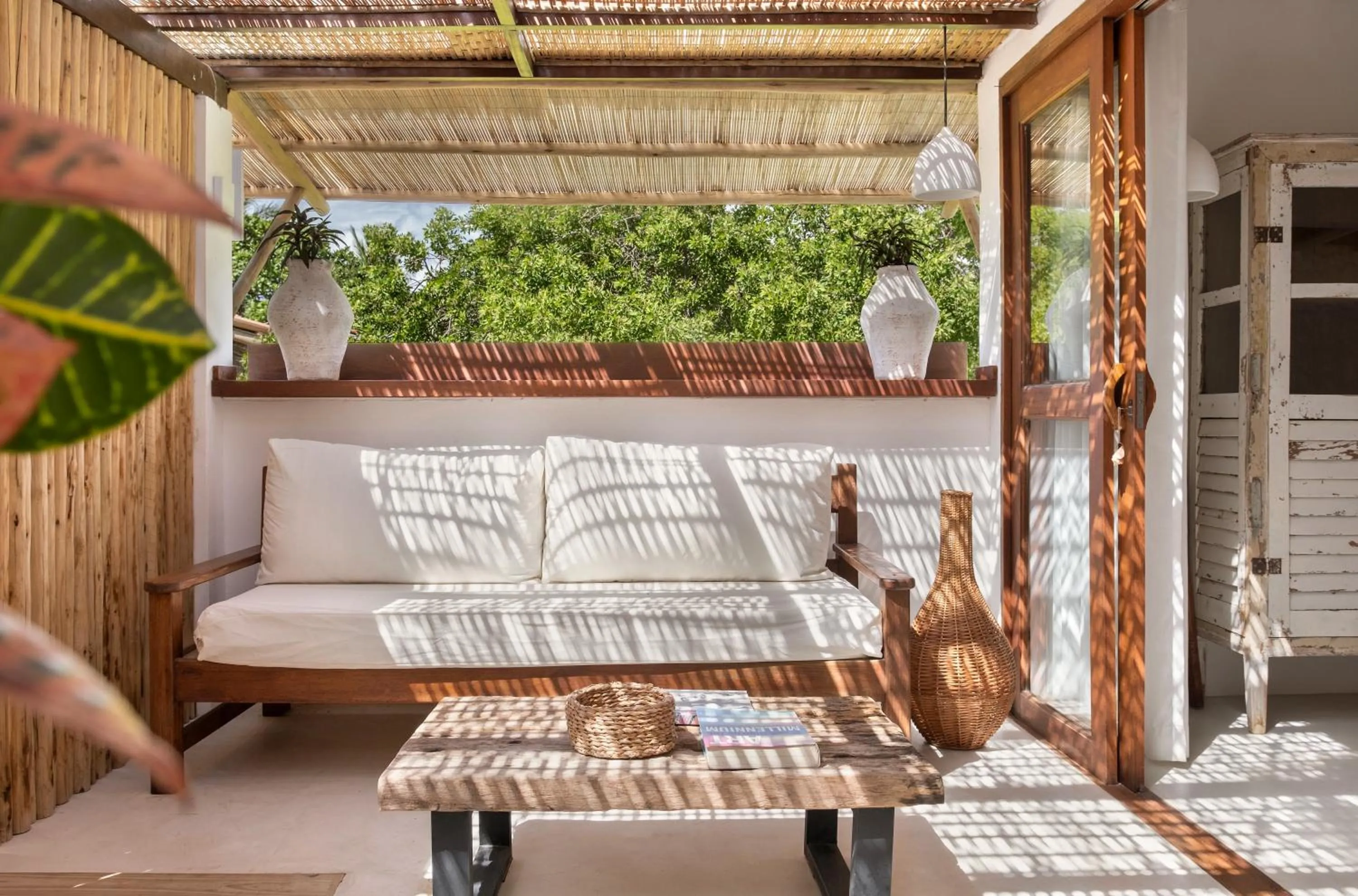 Balcony/Terrace in Casa das Conchas Caraiva