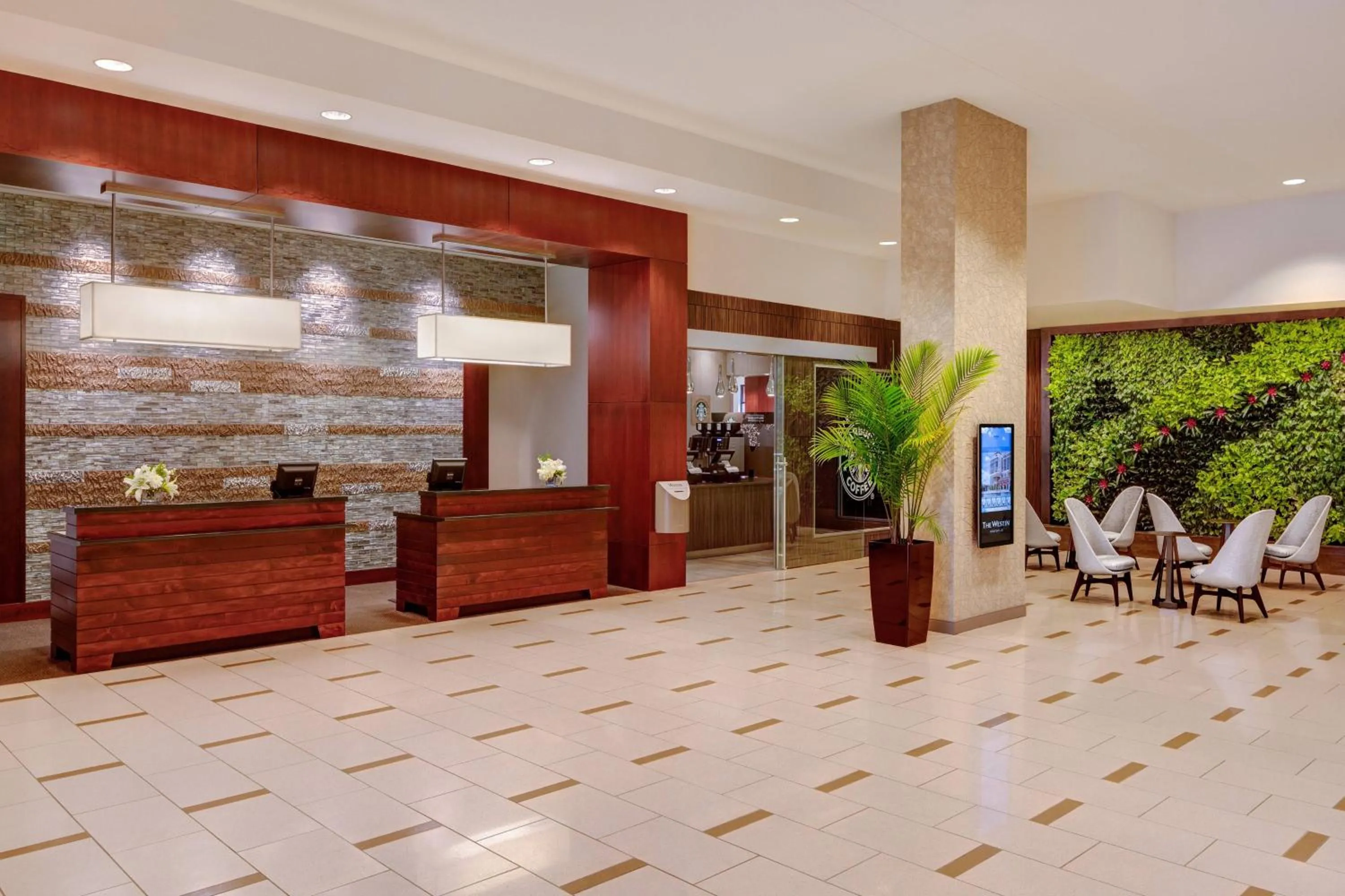 Lobby or reception in The Westin Huntsville