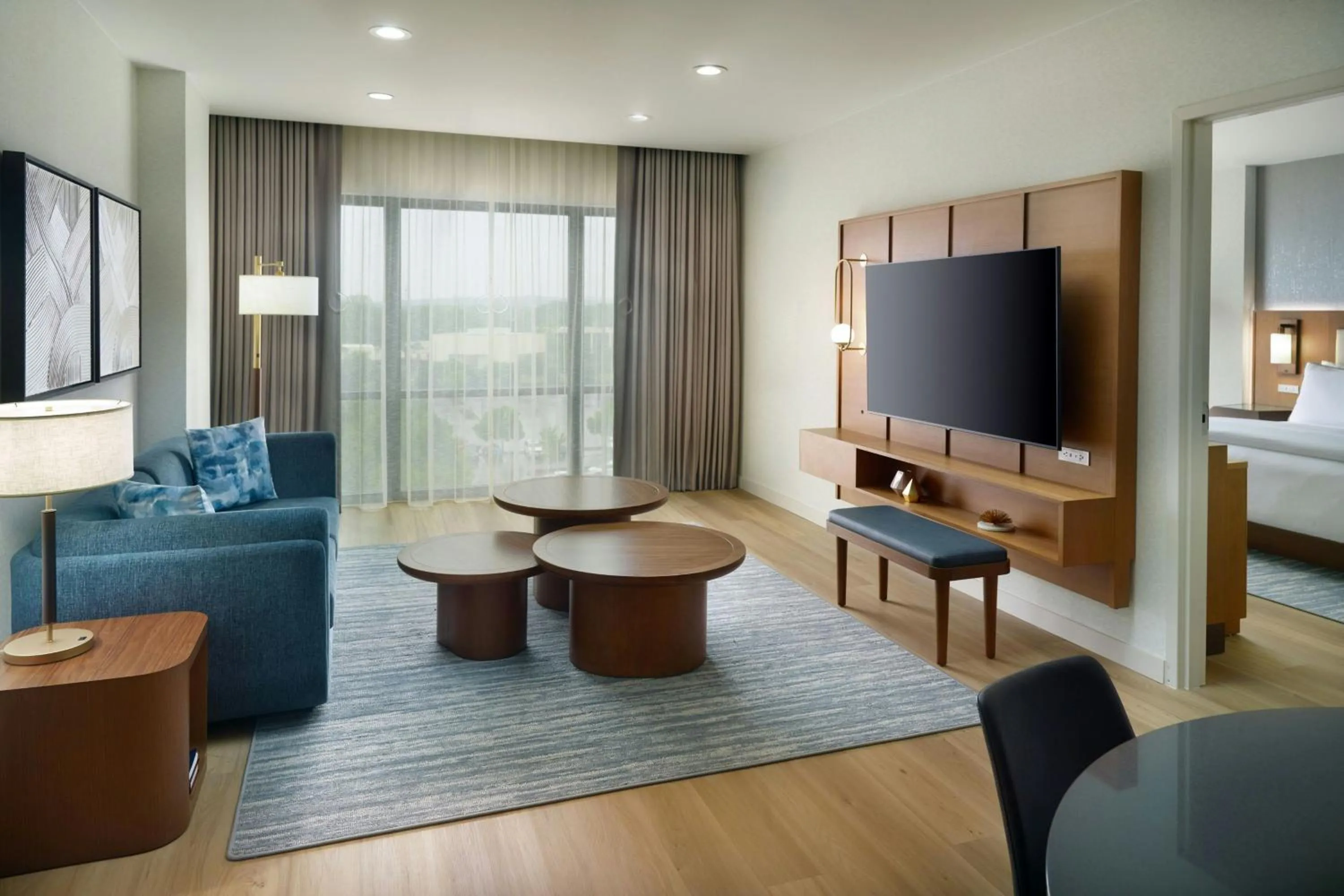 Living room in The Westin Huntsville