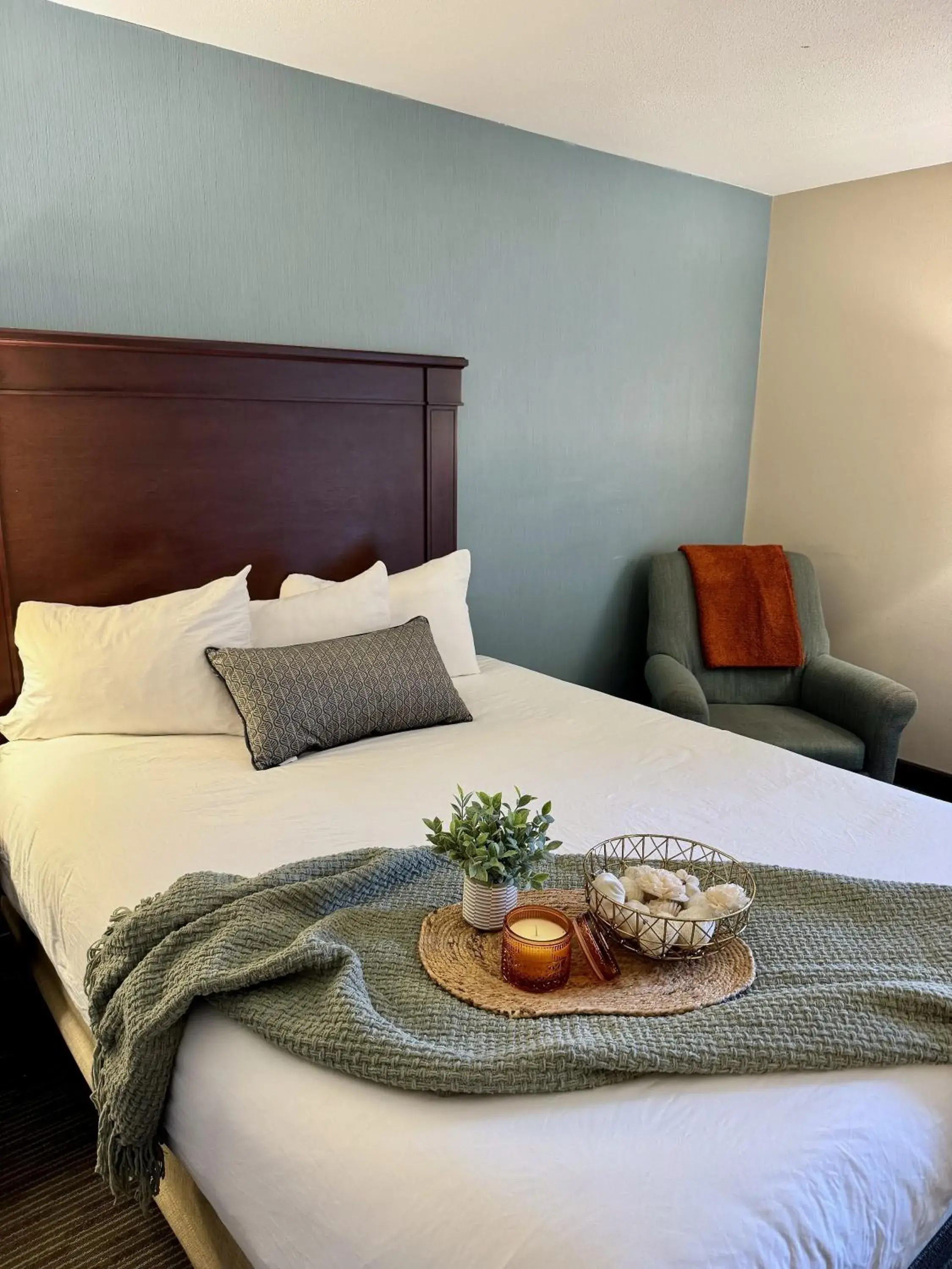Bed in Troy Inn & Suites Bed in Troy Inn & Suites