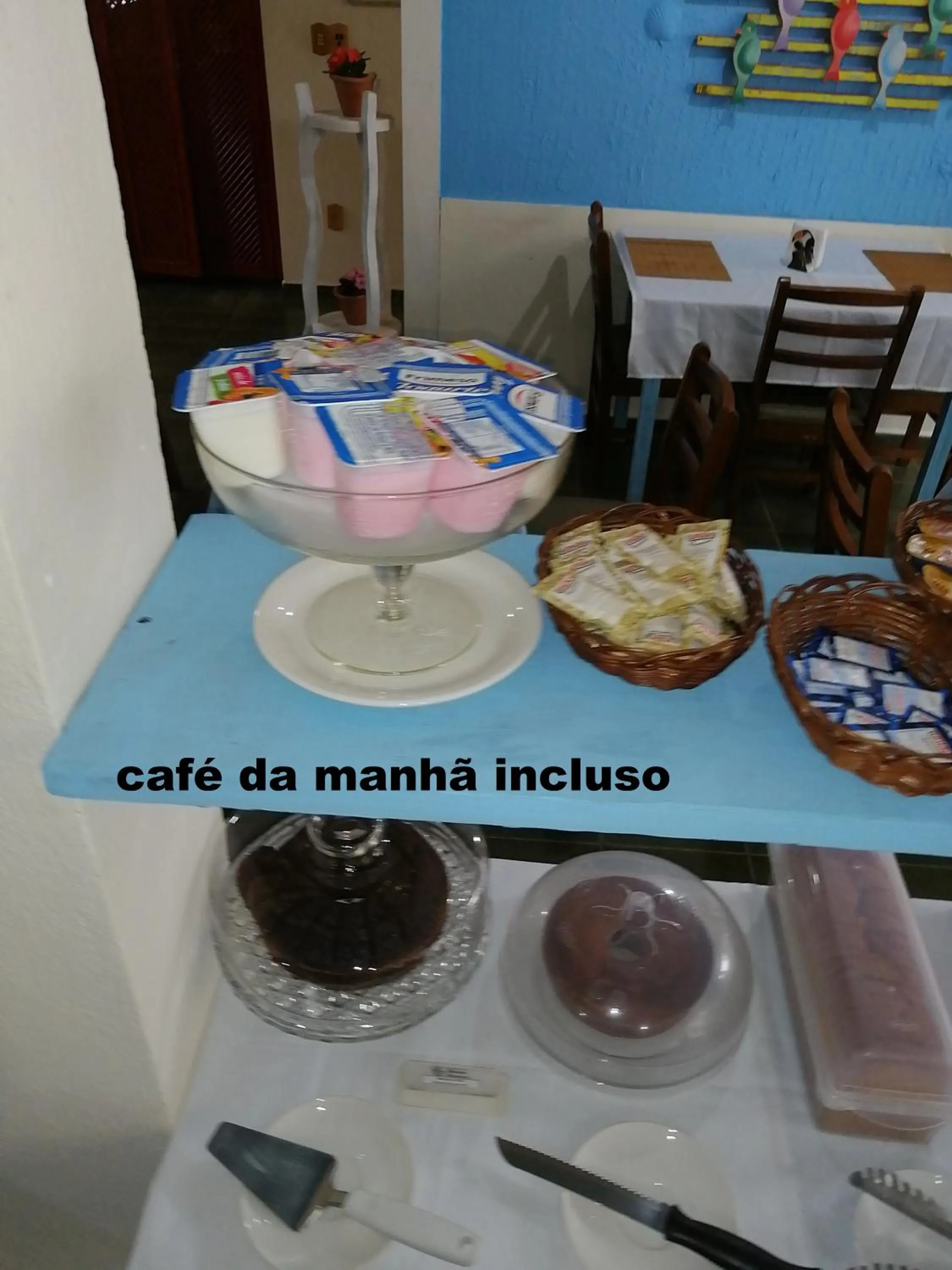 Breakfast in Pousada Bela Paraty