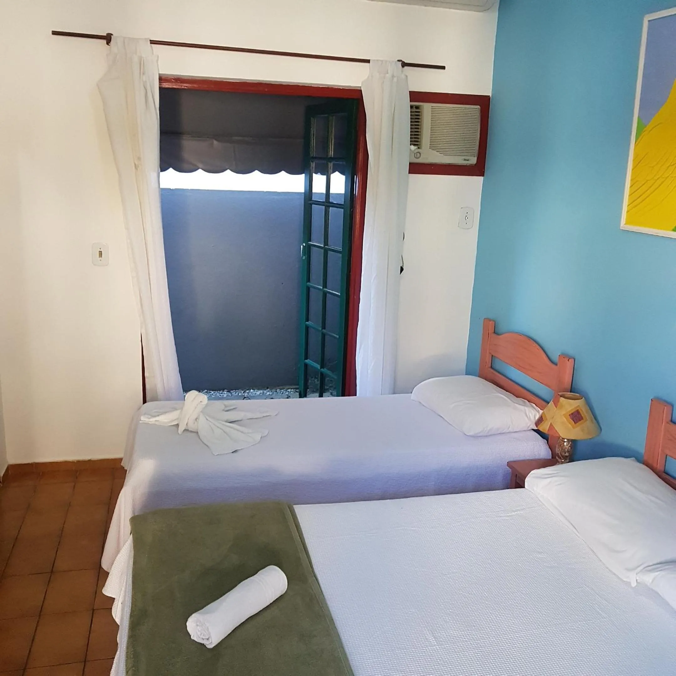 Bed in Pousada Bela Paraty