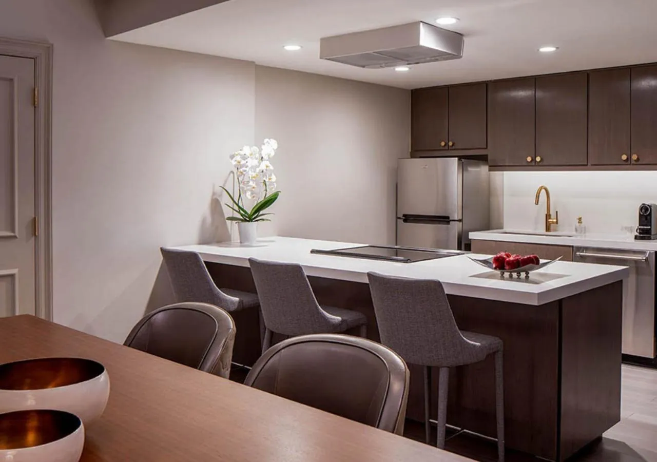 kitchen in Hotel Crescent Court