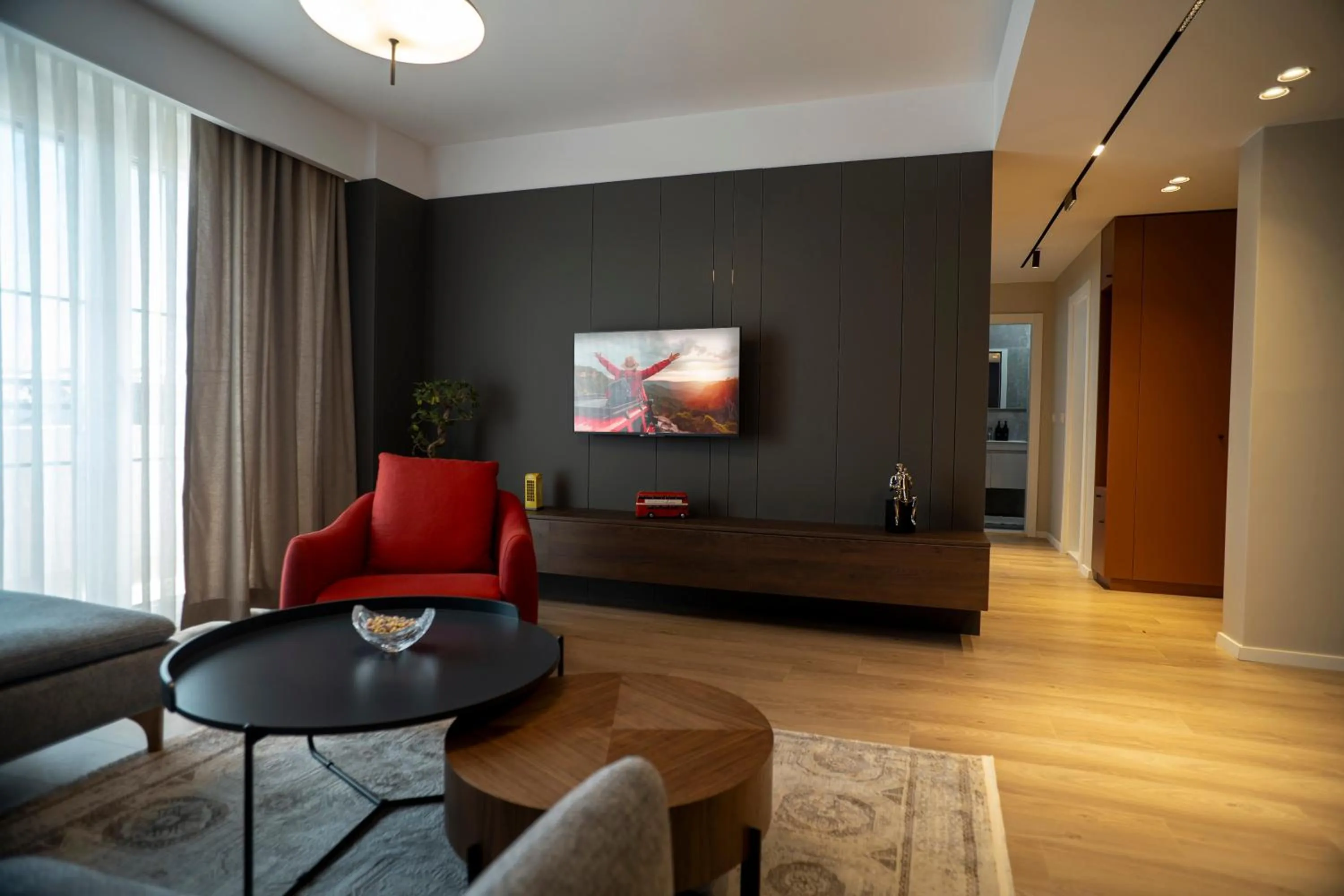 Living room in Lux Apartments