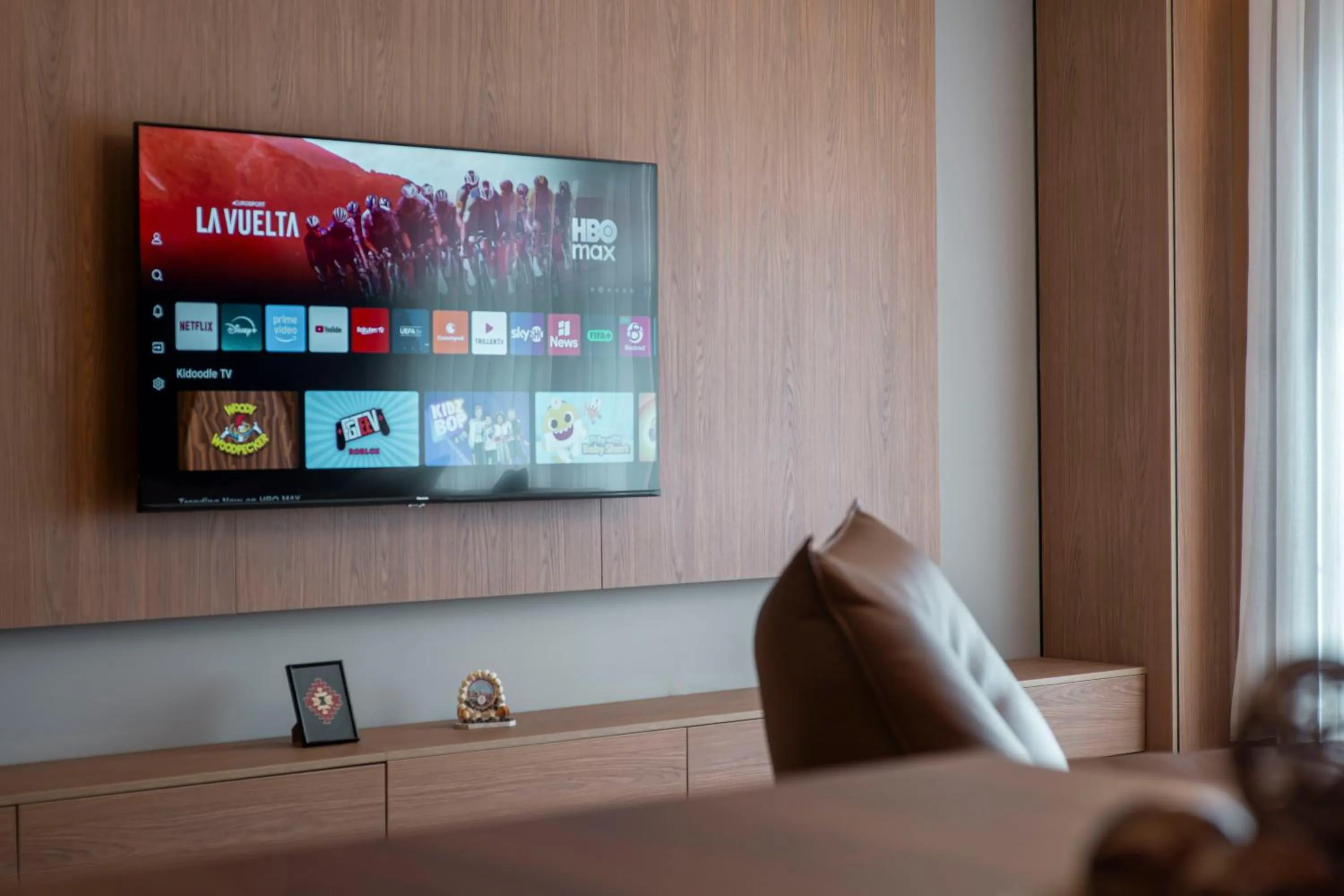 Living room in Lux Apartments