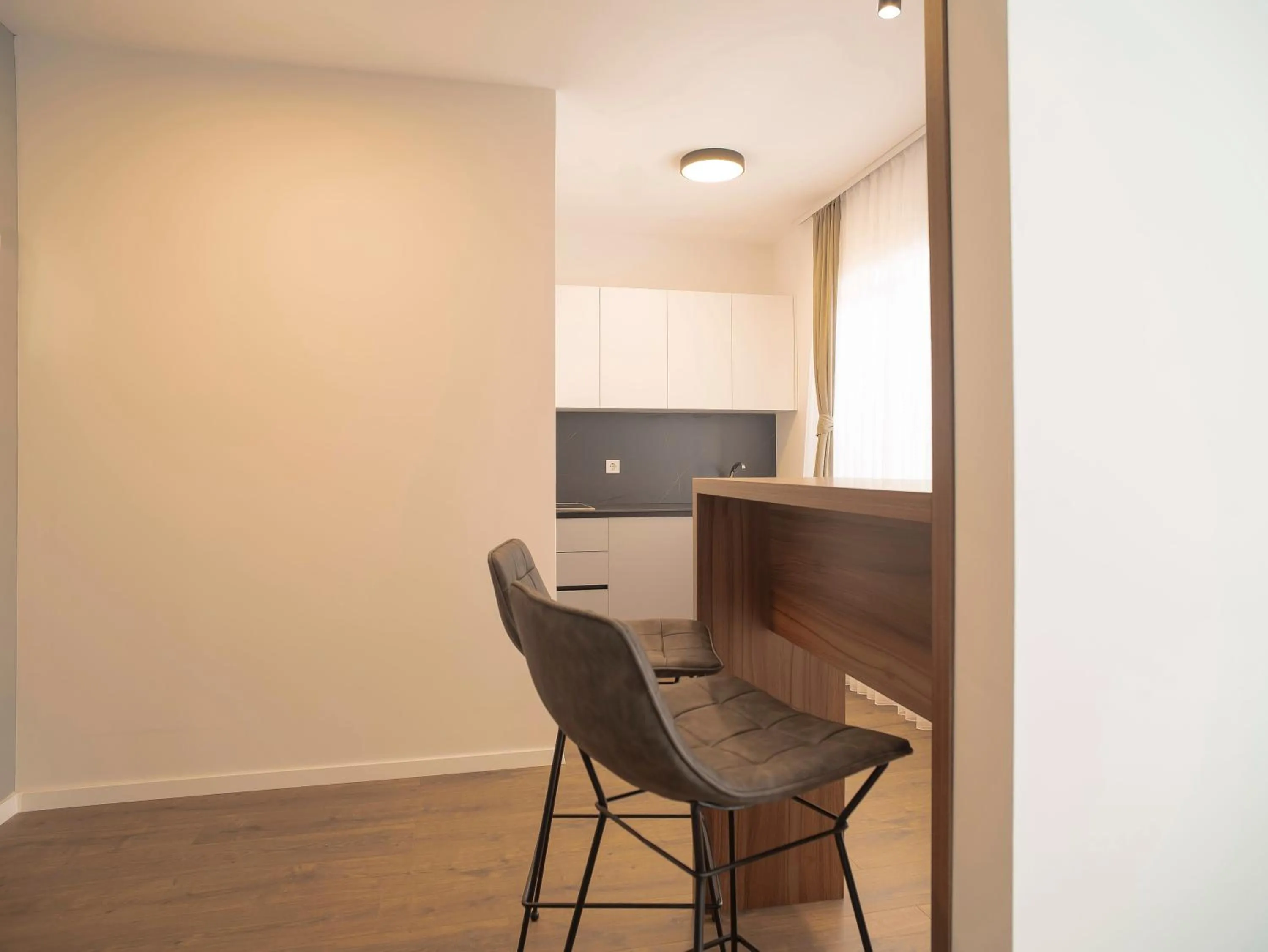 Kitchen or kitchenette in Lux Apartments