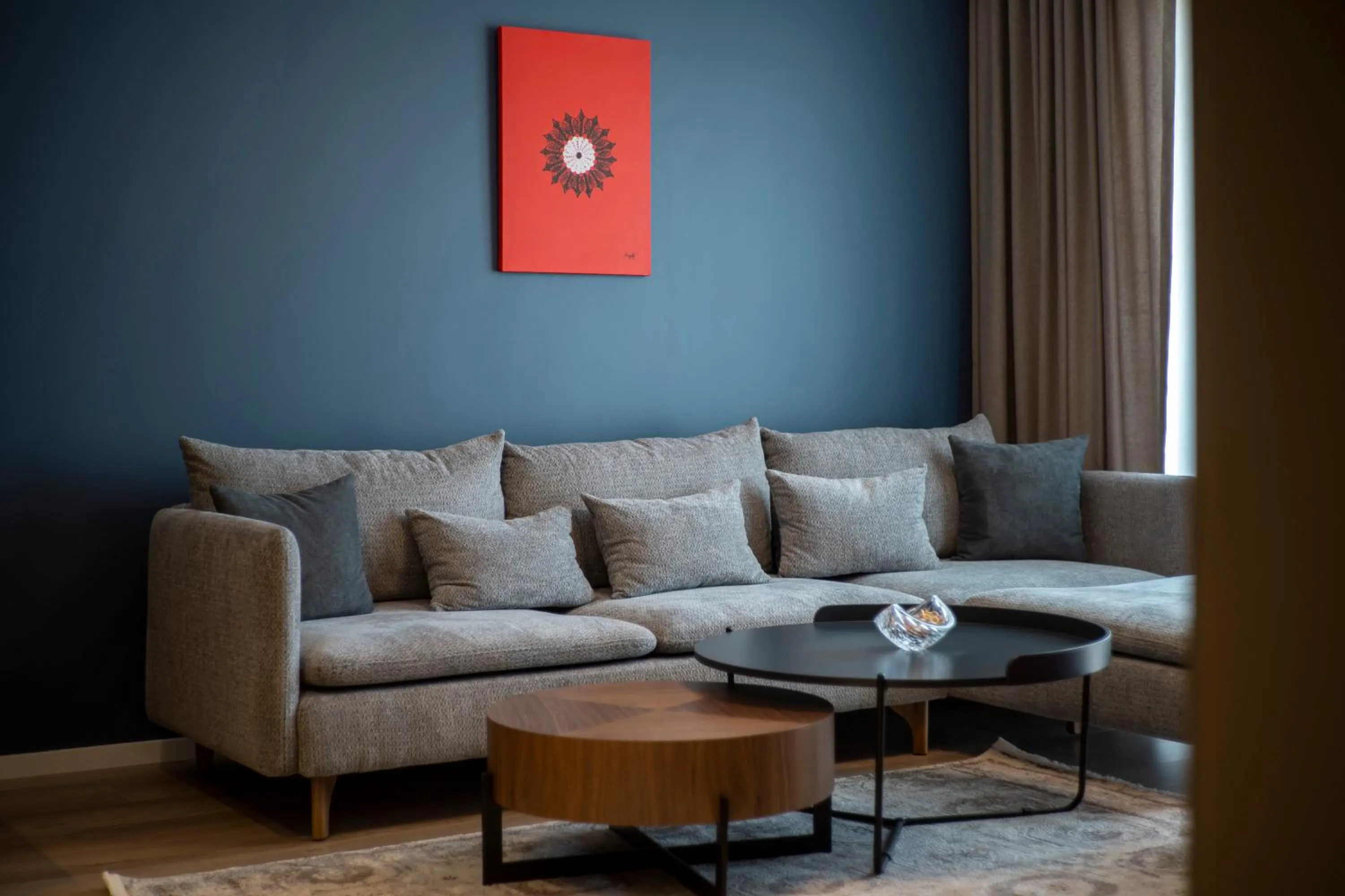 Living room in Lux Apartments