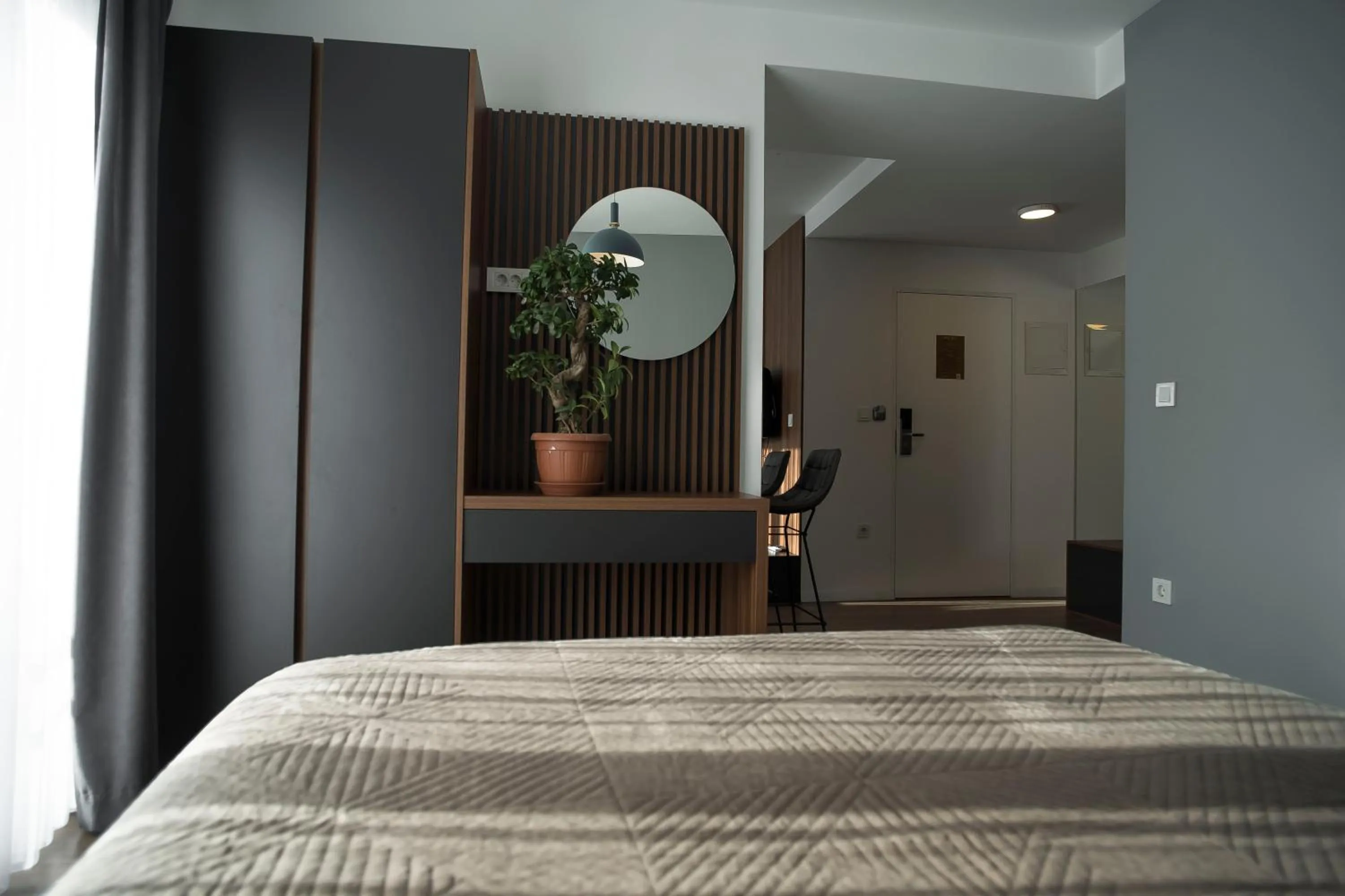 Bedroom, Bed in Lux Apartments