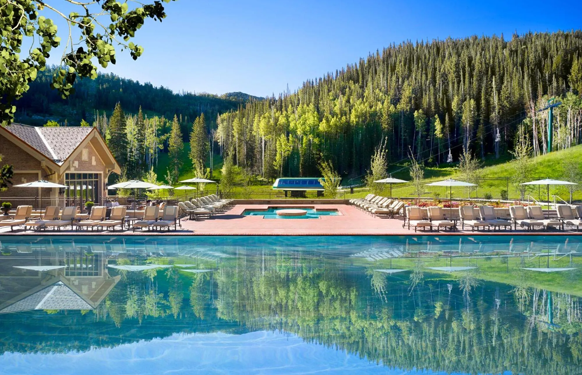 Swimming pool in Montage Deer Valley