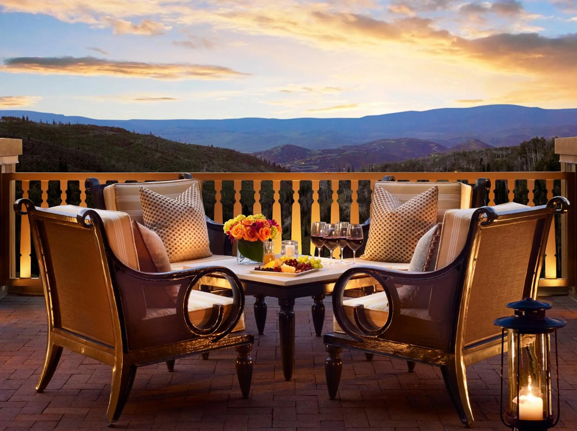 Patio in Montage Deer Valley