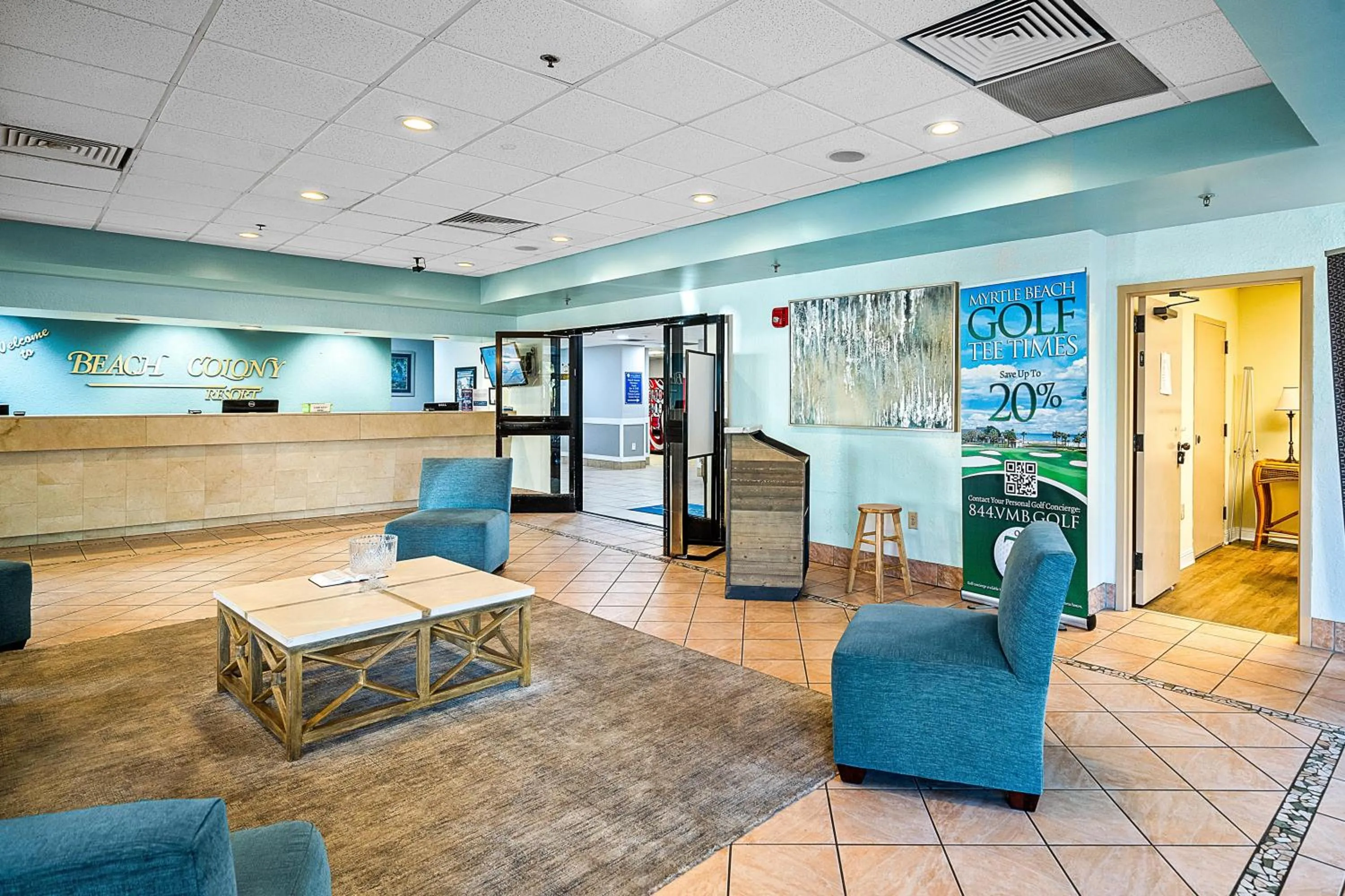 Lobby or reception in Beach Colony Resort