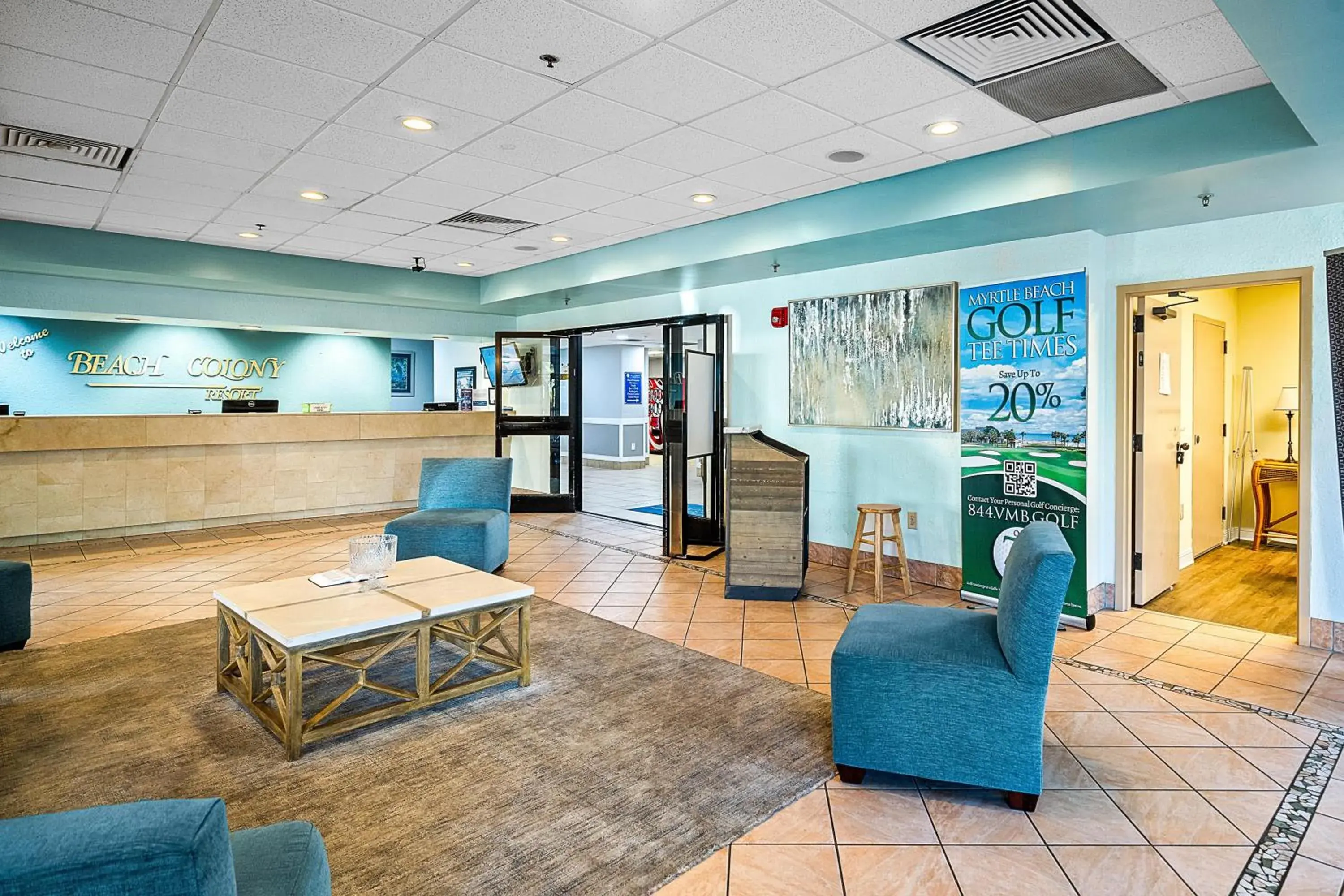 Lobby or reception in Beach Colony Resort Lobby or reception in Beach Colony Resort