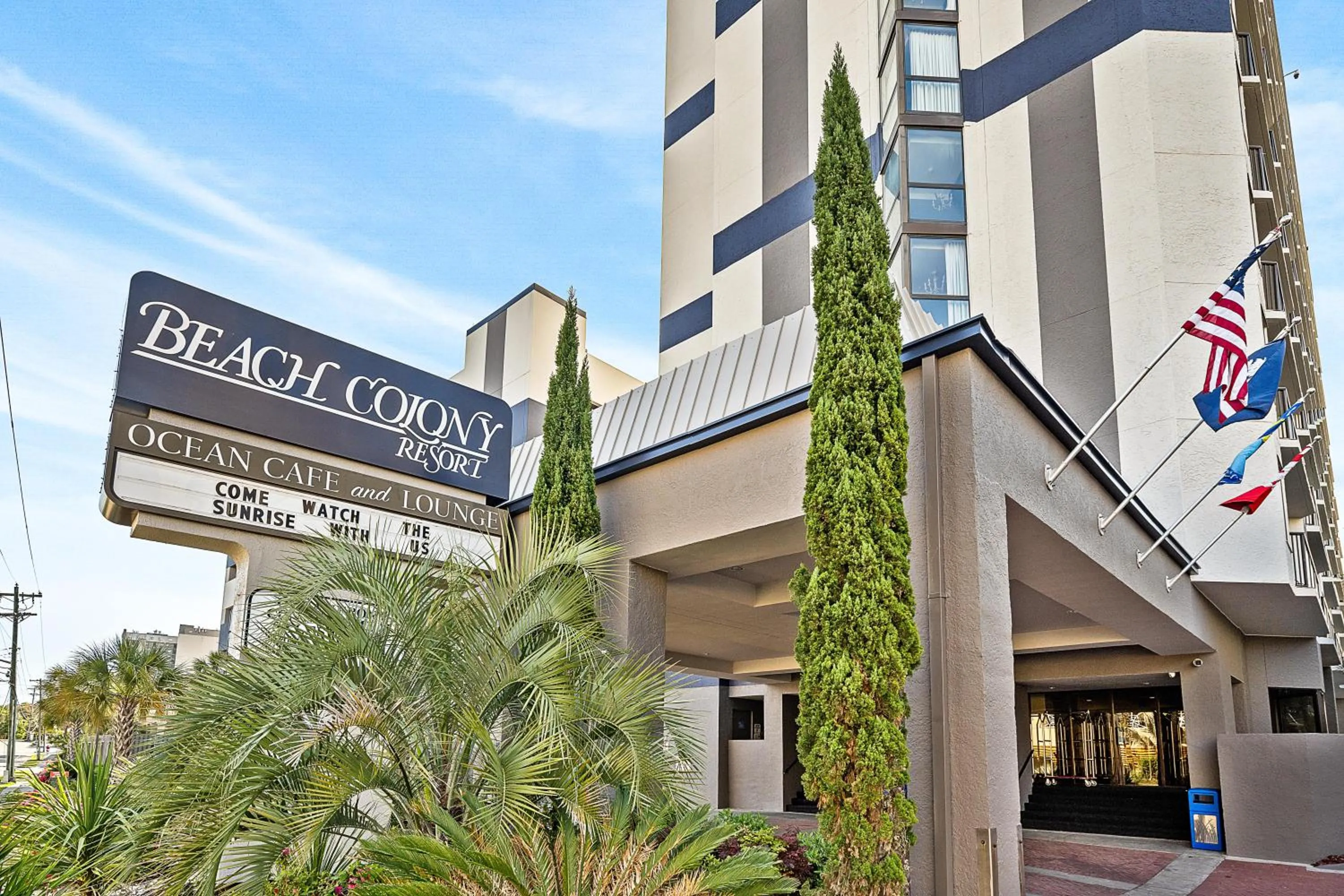 Property building in Beach Colony Resort