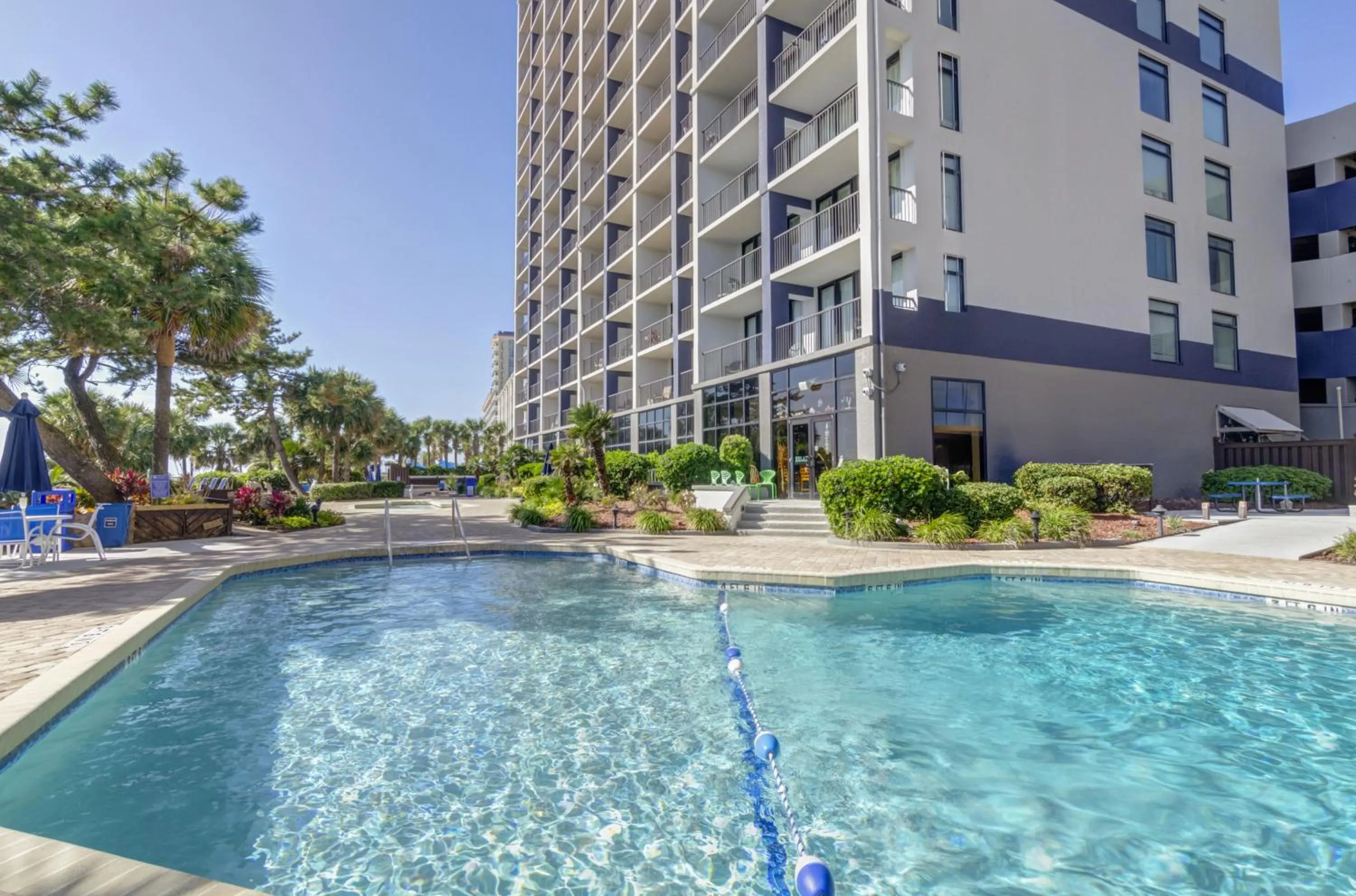 Swimming pool in Beach Colony Resort