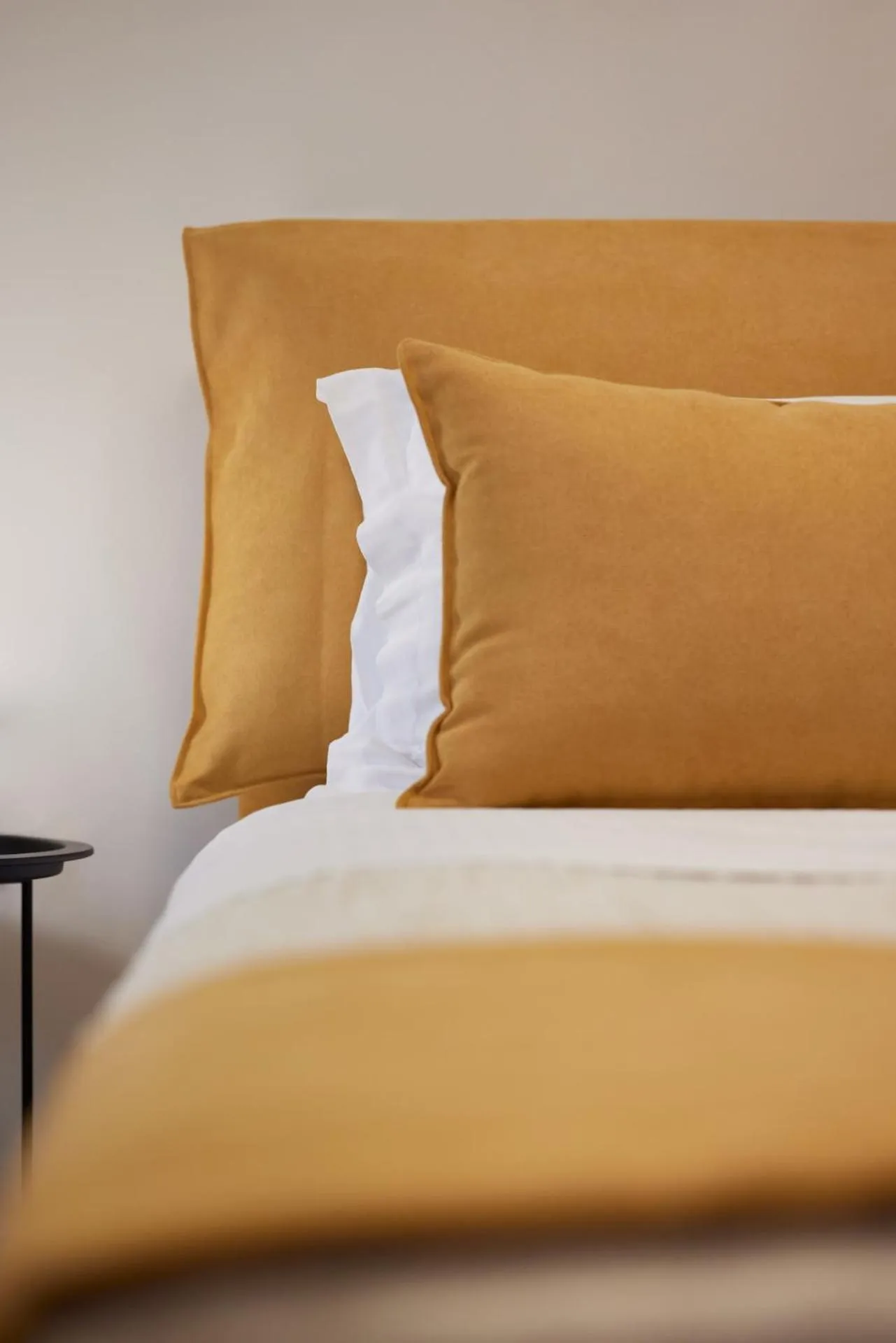 Bed in Athenian Sensations Apartments and Suites in the Heart of Athens