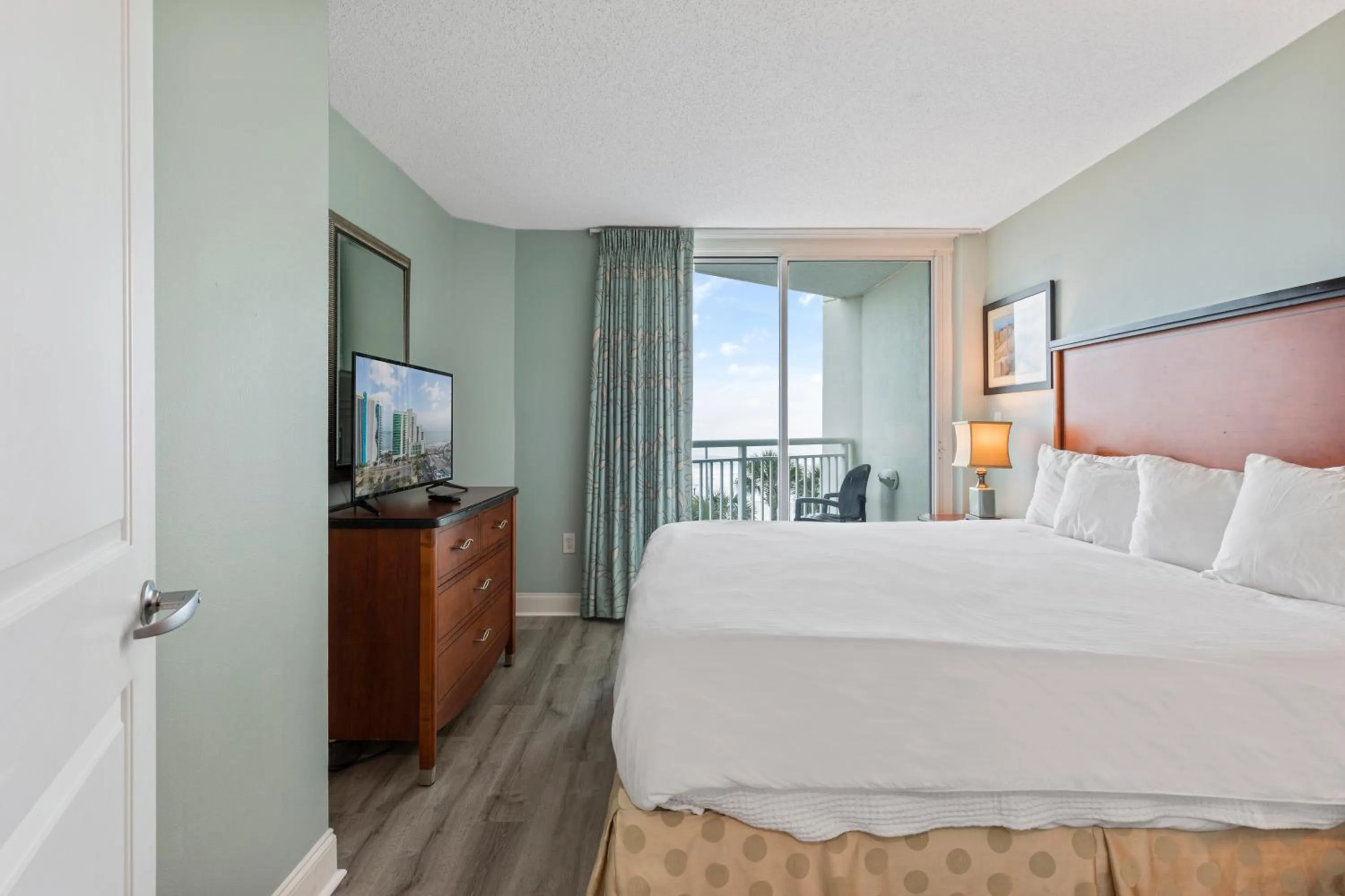 Bed in Sandy Beach Resort