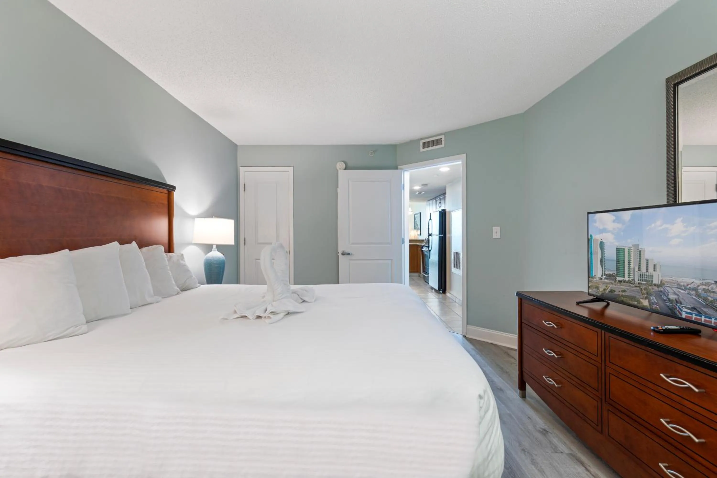 Bed in Sandy Beach Resort