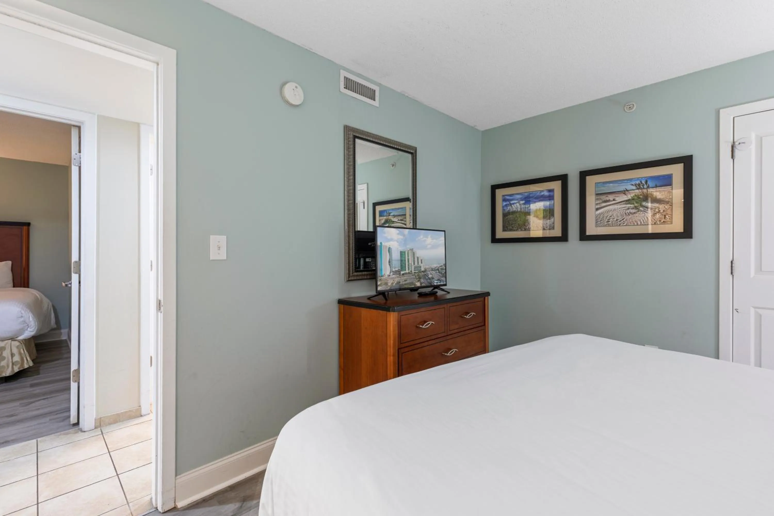 Bed in Sandy Beach Resort