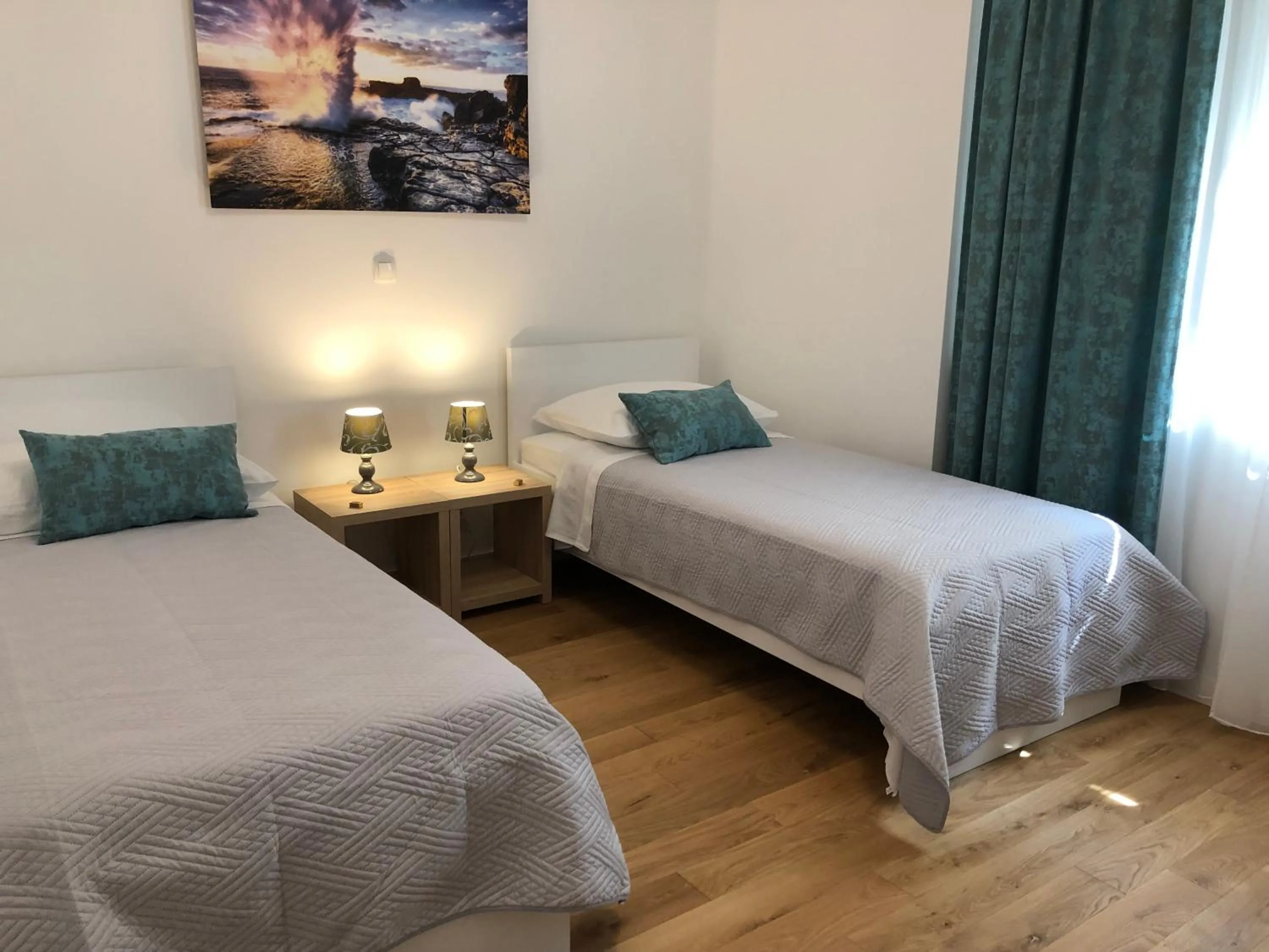 Bed in Tempus Apartment