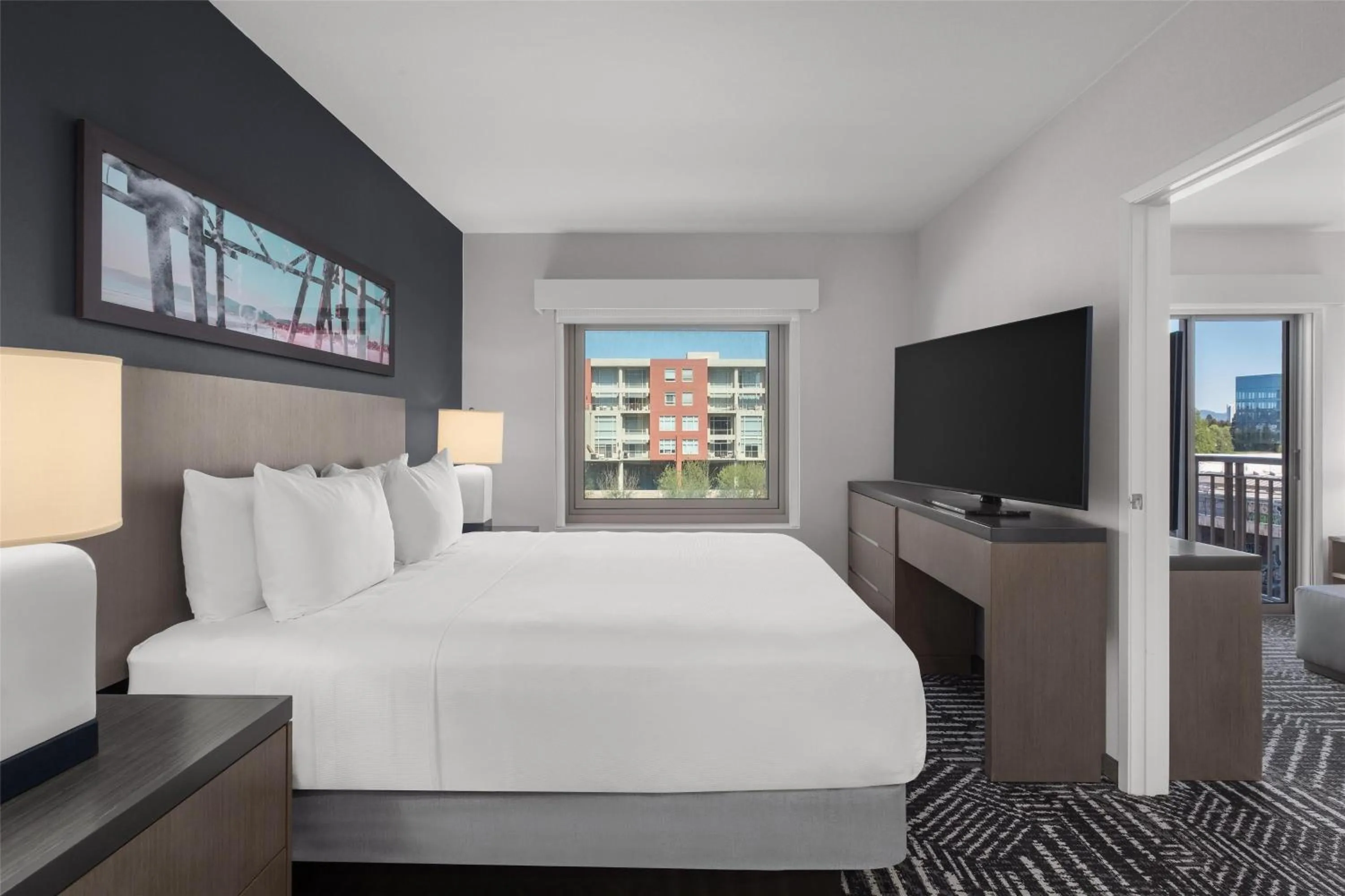 Bedroom, Bed in Hyatt House Emeryville